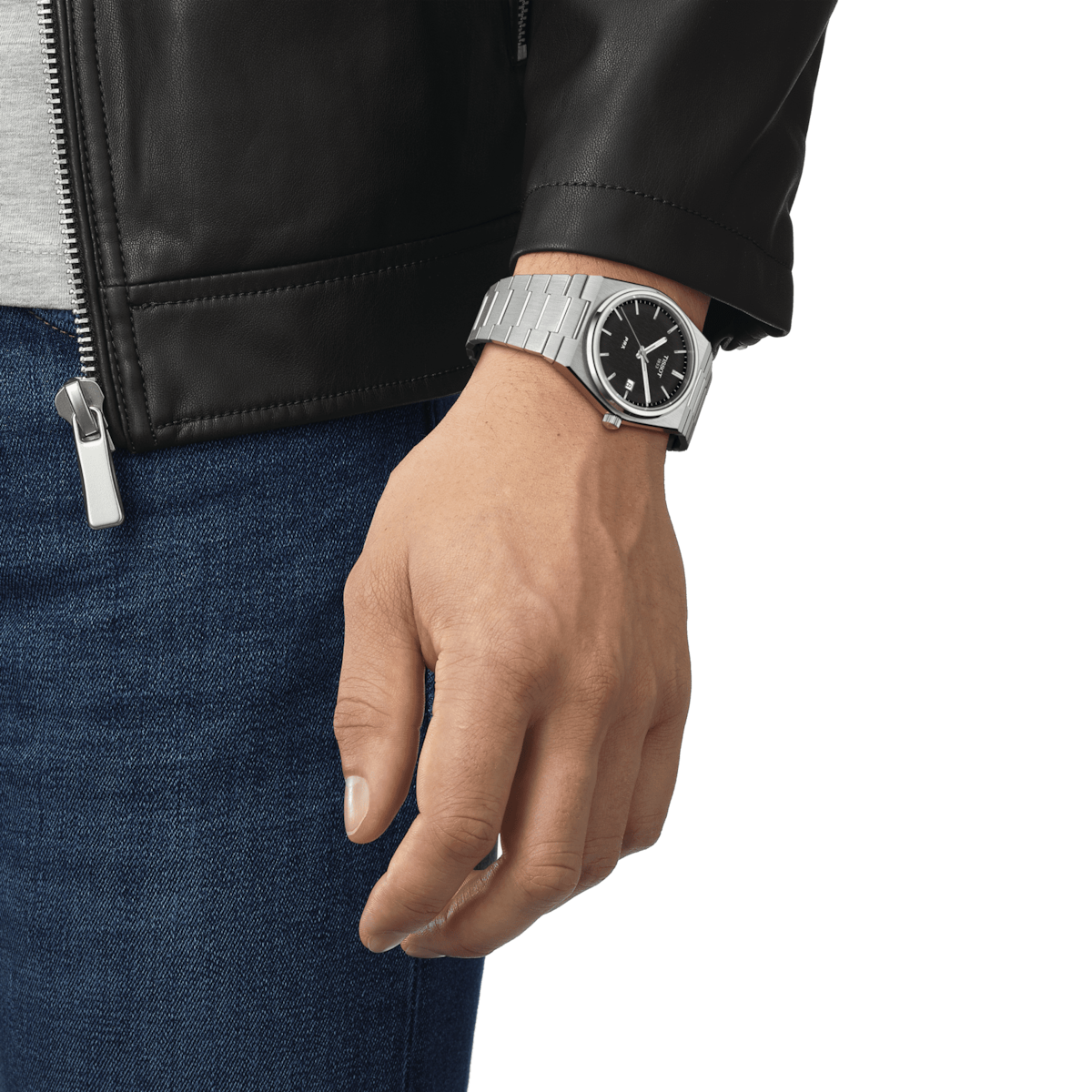 Tissot T-Classic PRX Black Dial Men 40mm T1374101105100 - view 2