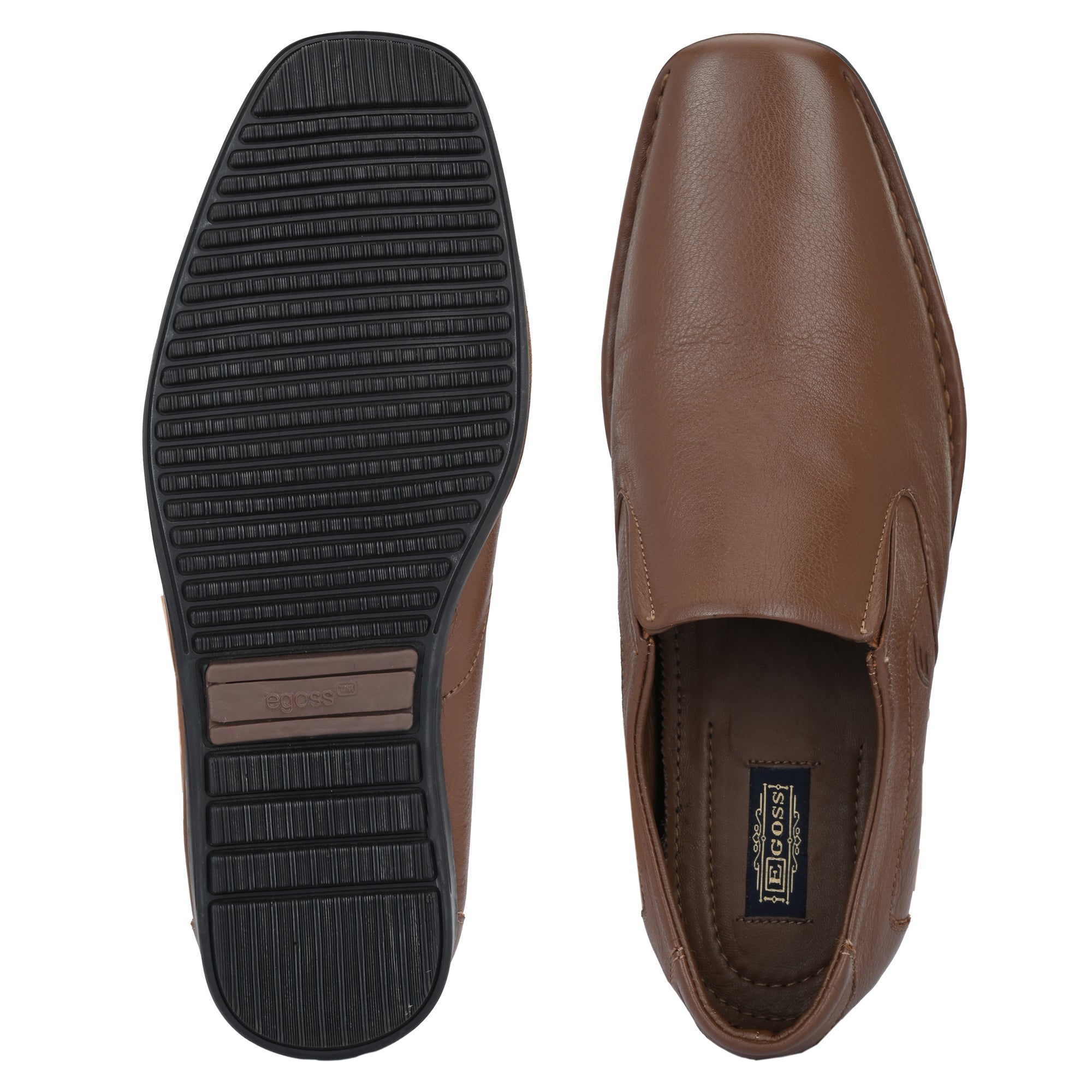 egoss-shoes Egoss Leather Casual Slip On Shoes For Men - view 5