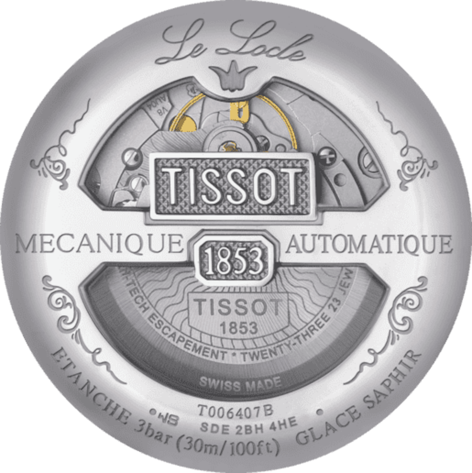 Tissot T-Classic Silver Dial Men 39.3mm - view 3