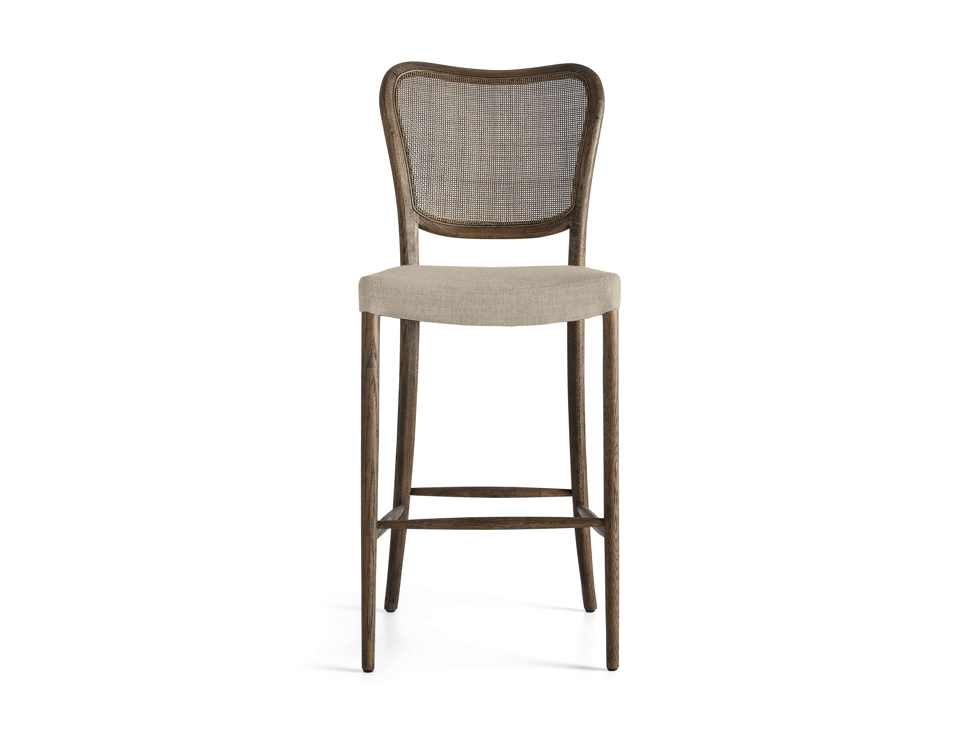 Arhaus Noa Stool in Cinder