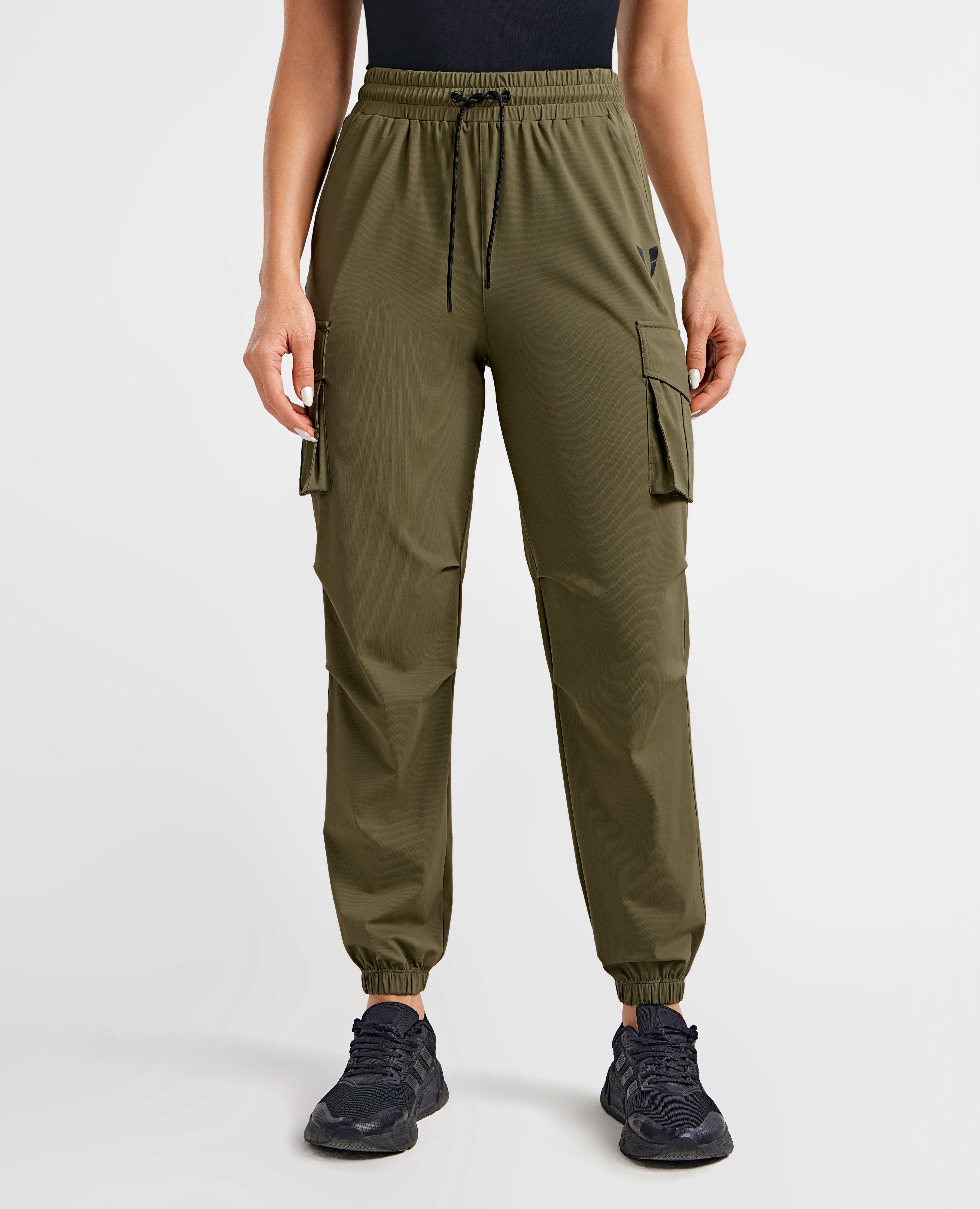 FIRM ABS Cargo Pocket Joggers - Rock Gray Green