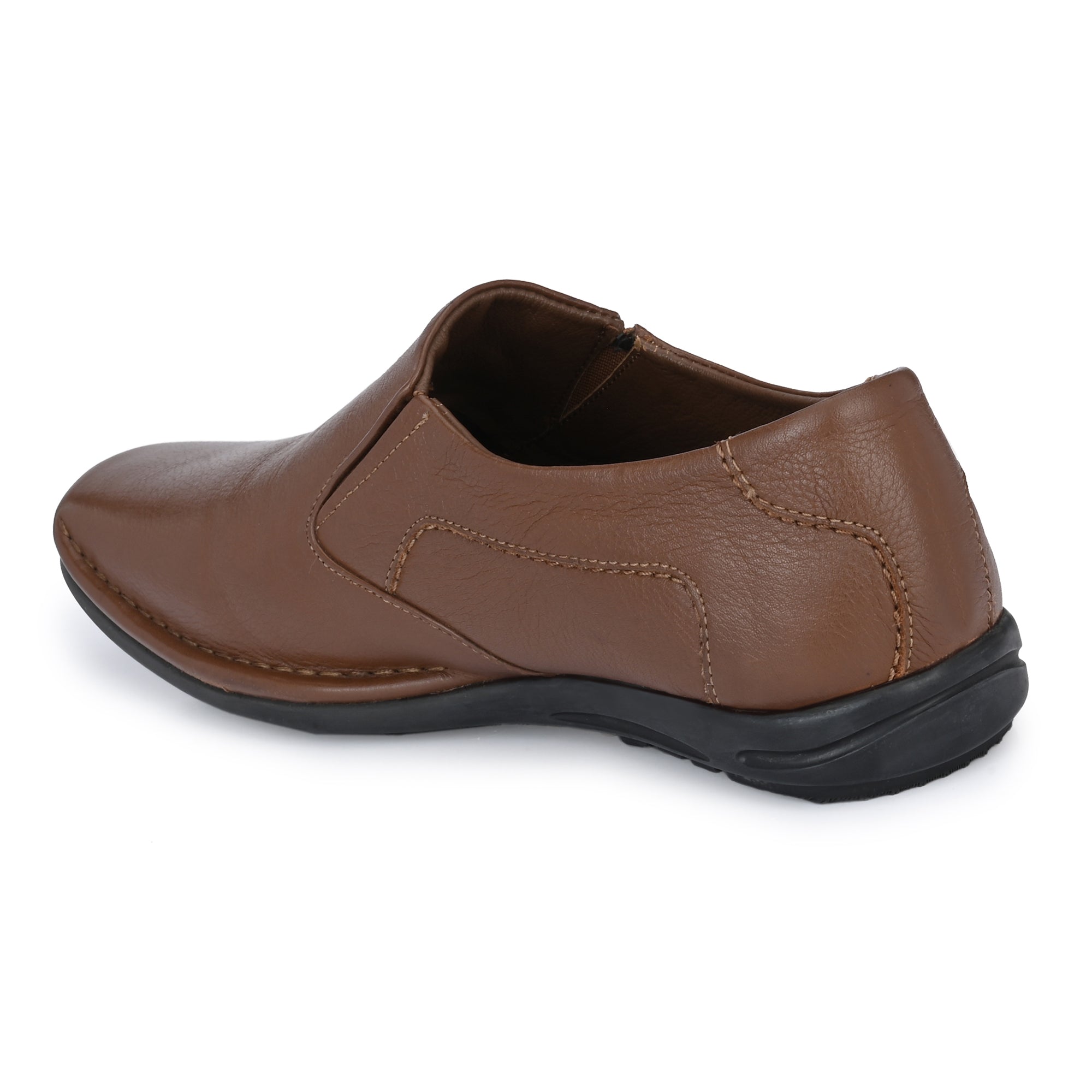 egoss-shoes Egoss Leather Casual Slip On Shoes For Men - view 3