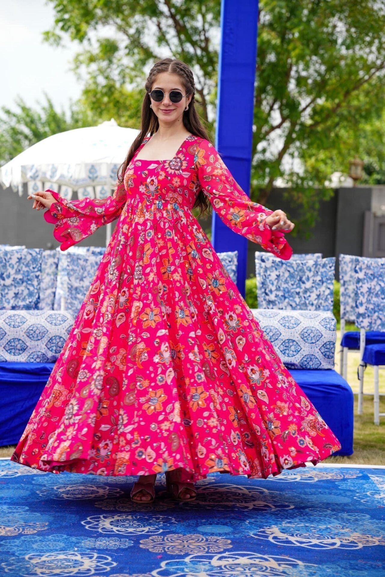 Idaho-o Cassandra georgette dress