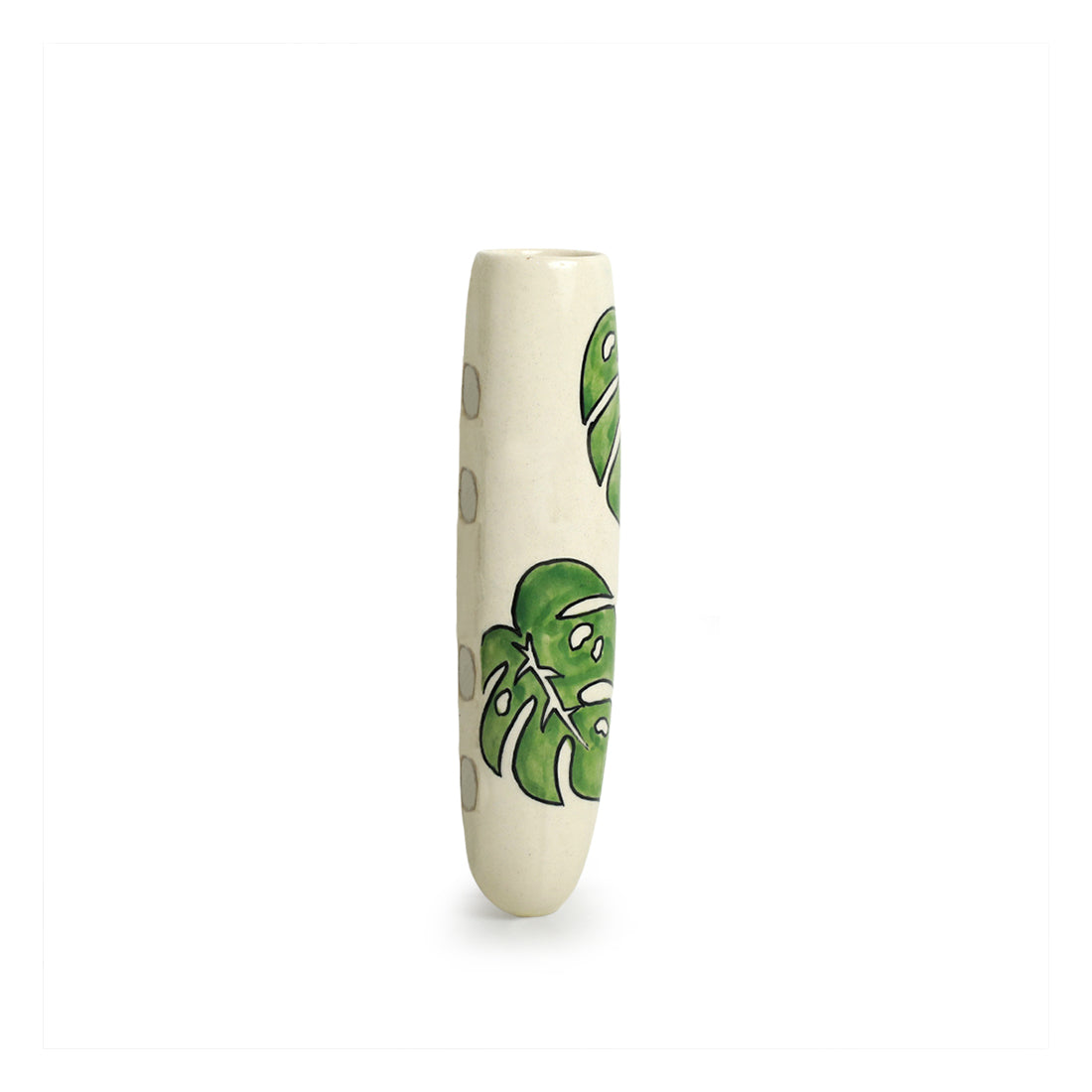 EXCLUSIVELANE 'Lush Life' Magnetic Fridge Planter In Ceramic - view 3