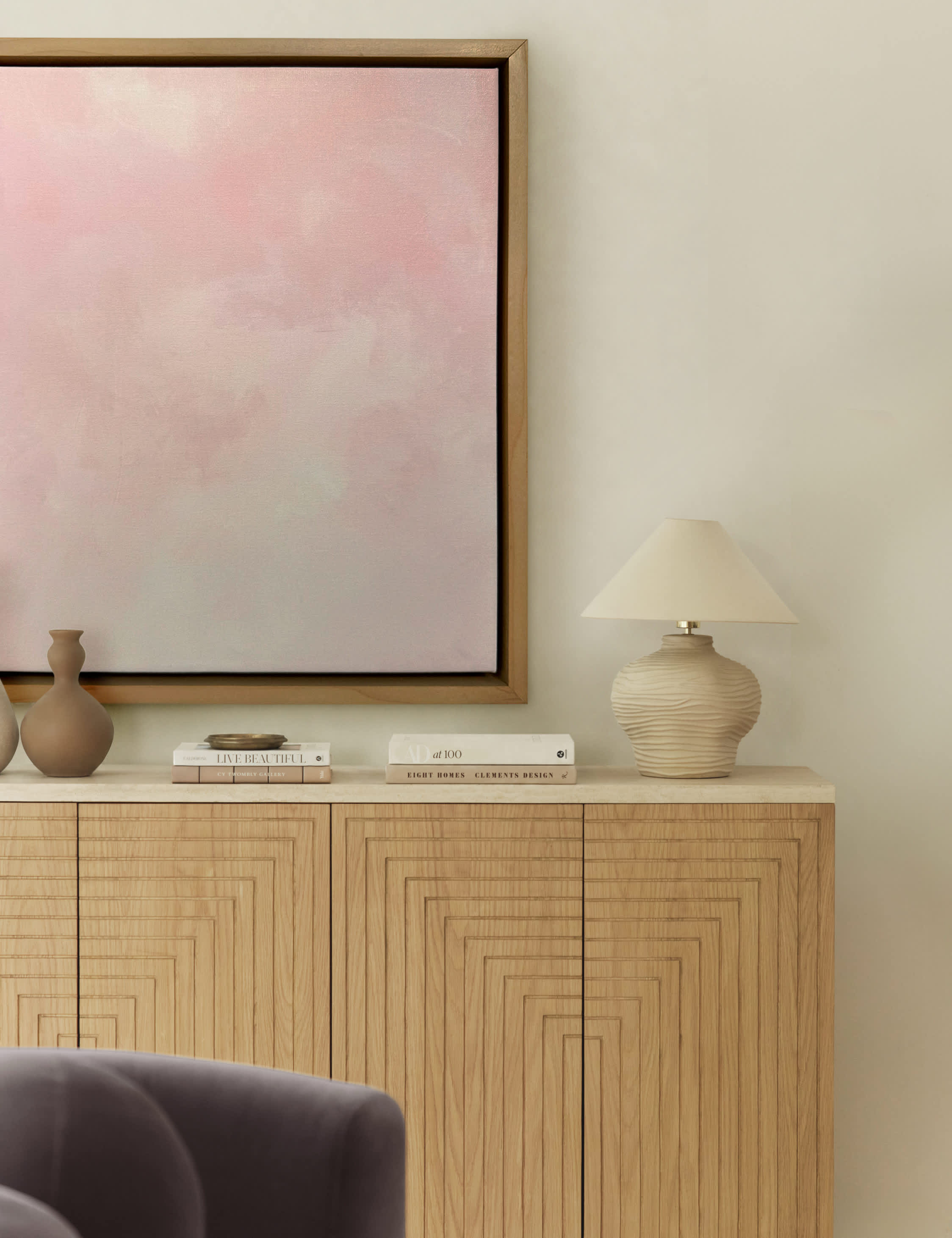 Lulu and Georgia Abstract Wall Art by Tori White - view 5