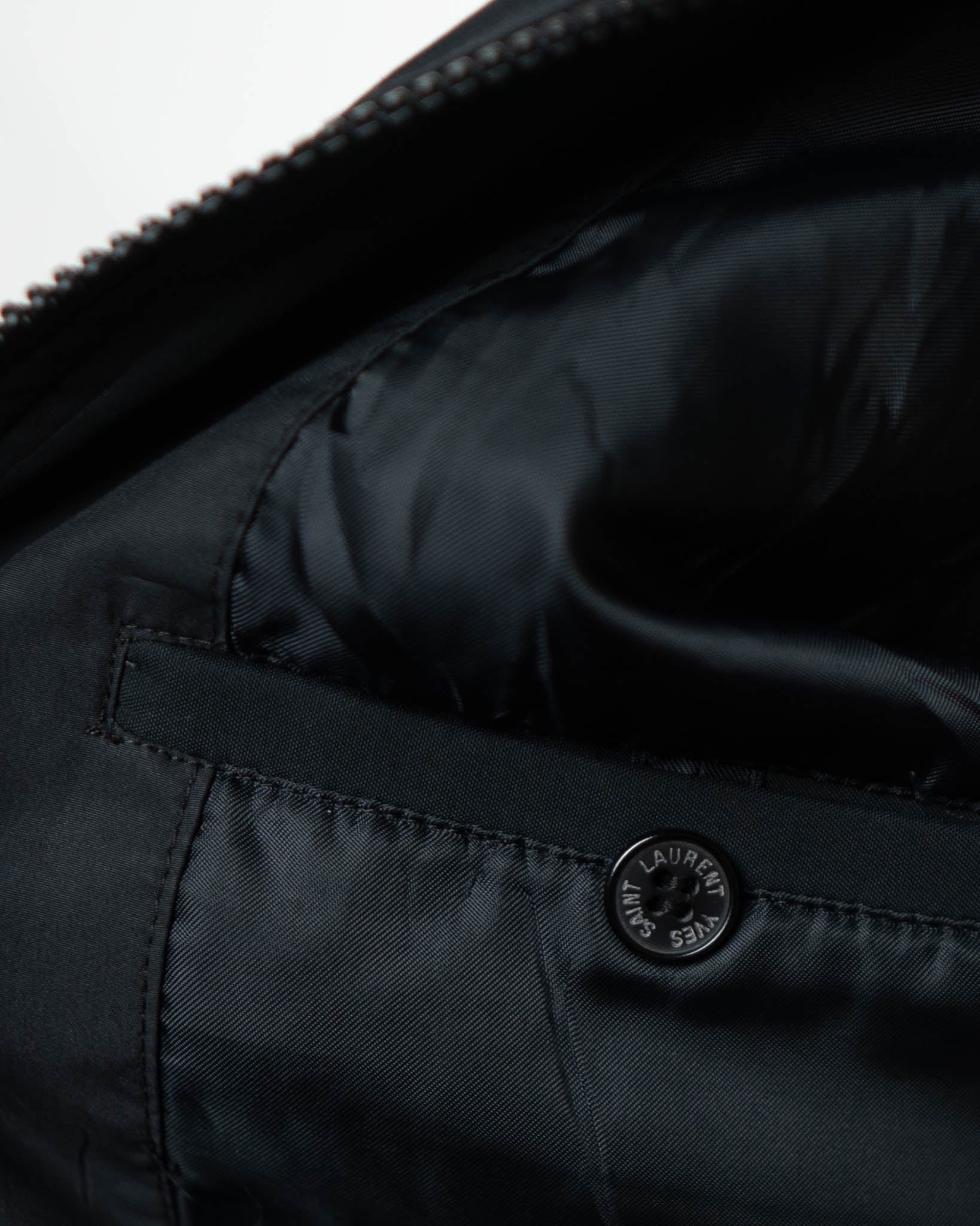YSL Yves Saint Laurent Twill Teddy Jacket - view 7