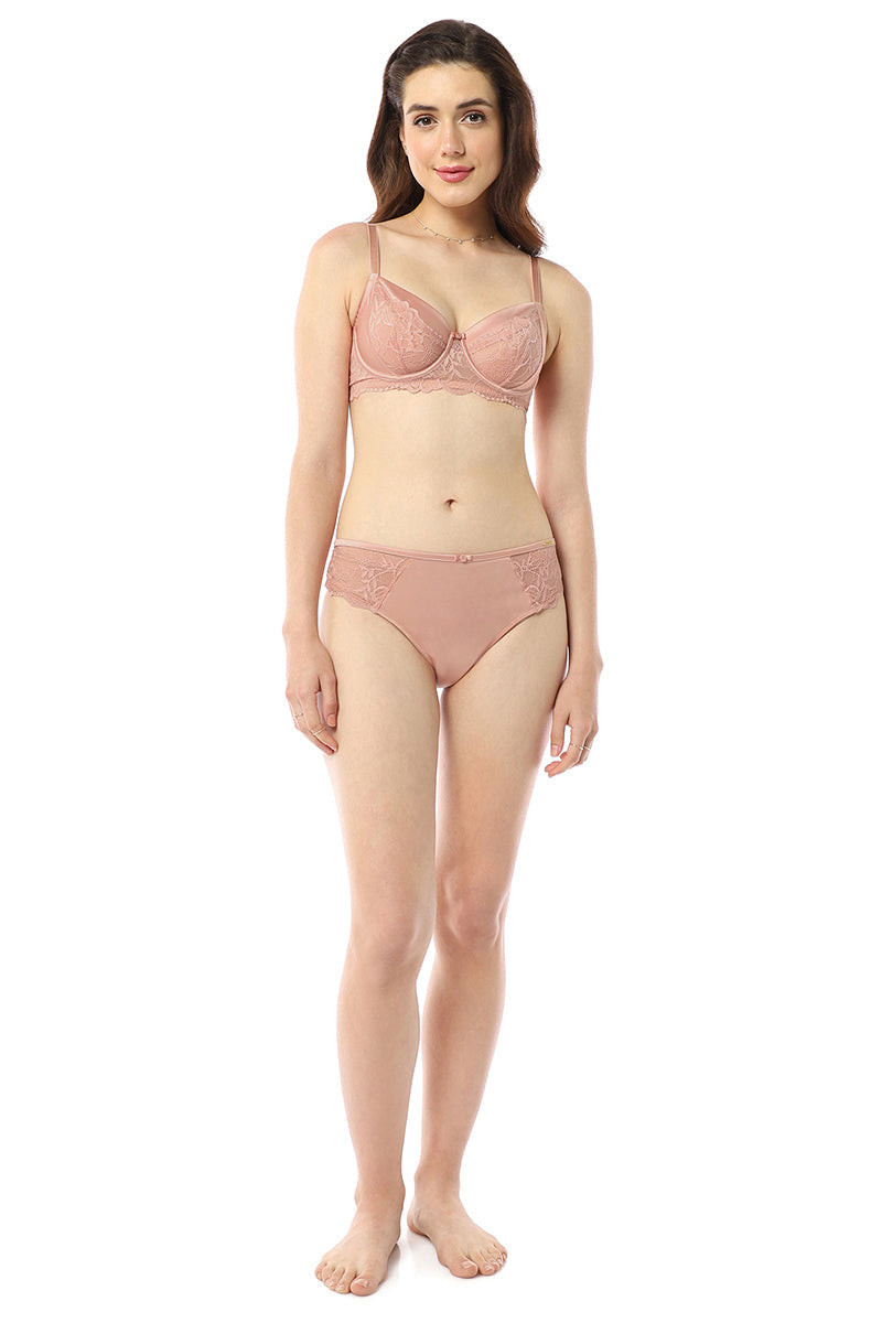 Amante Eternal Bliss Non-padded Wired Bra - Mellow Rose - view 5