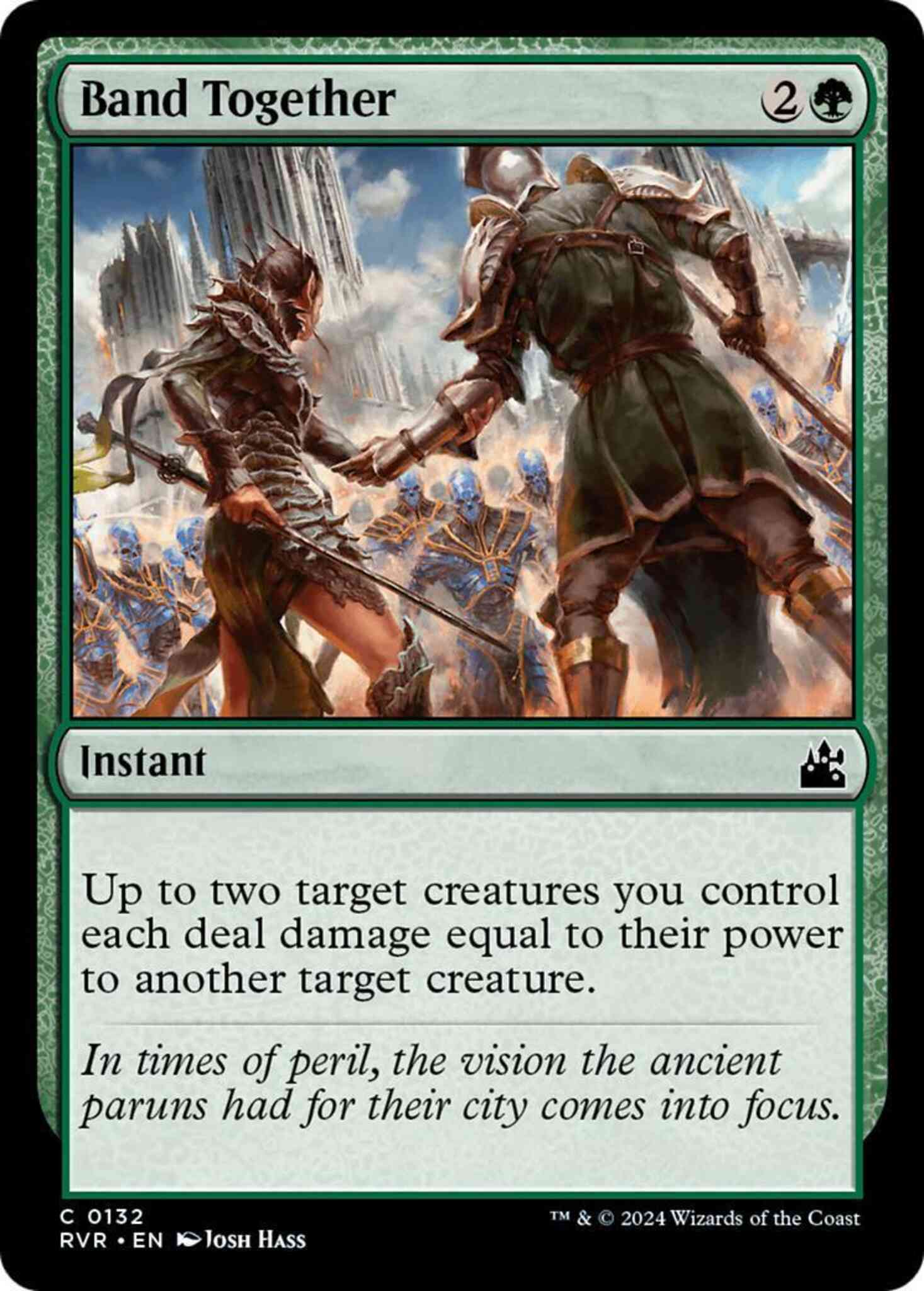 Band together 132 – Magic Band Together [132] [Ravnica Remastered] [Non-Foil]