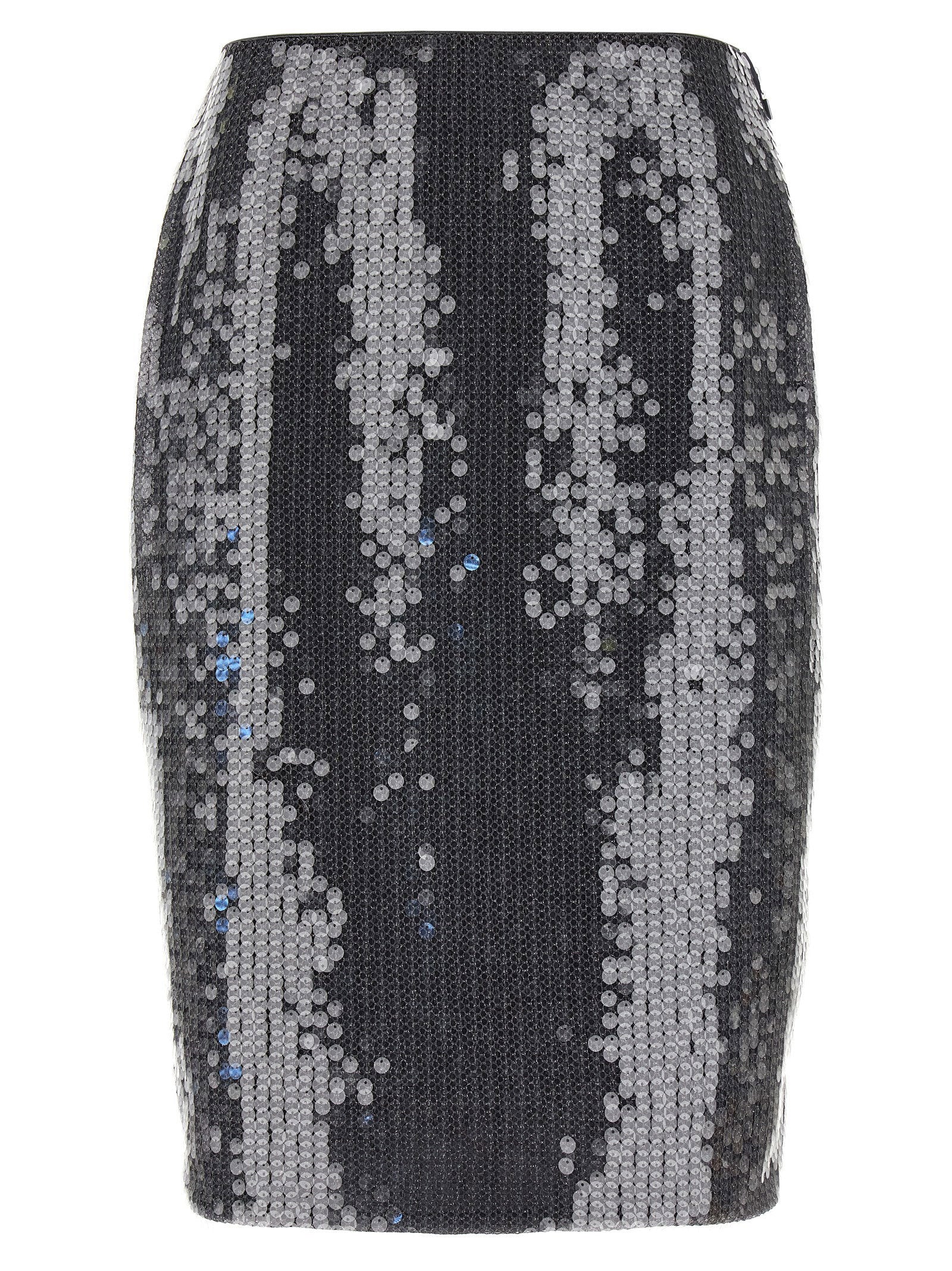 Rotate Birger Christensen Net Sequin Midi Skirt