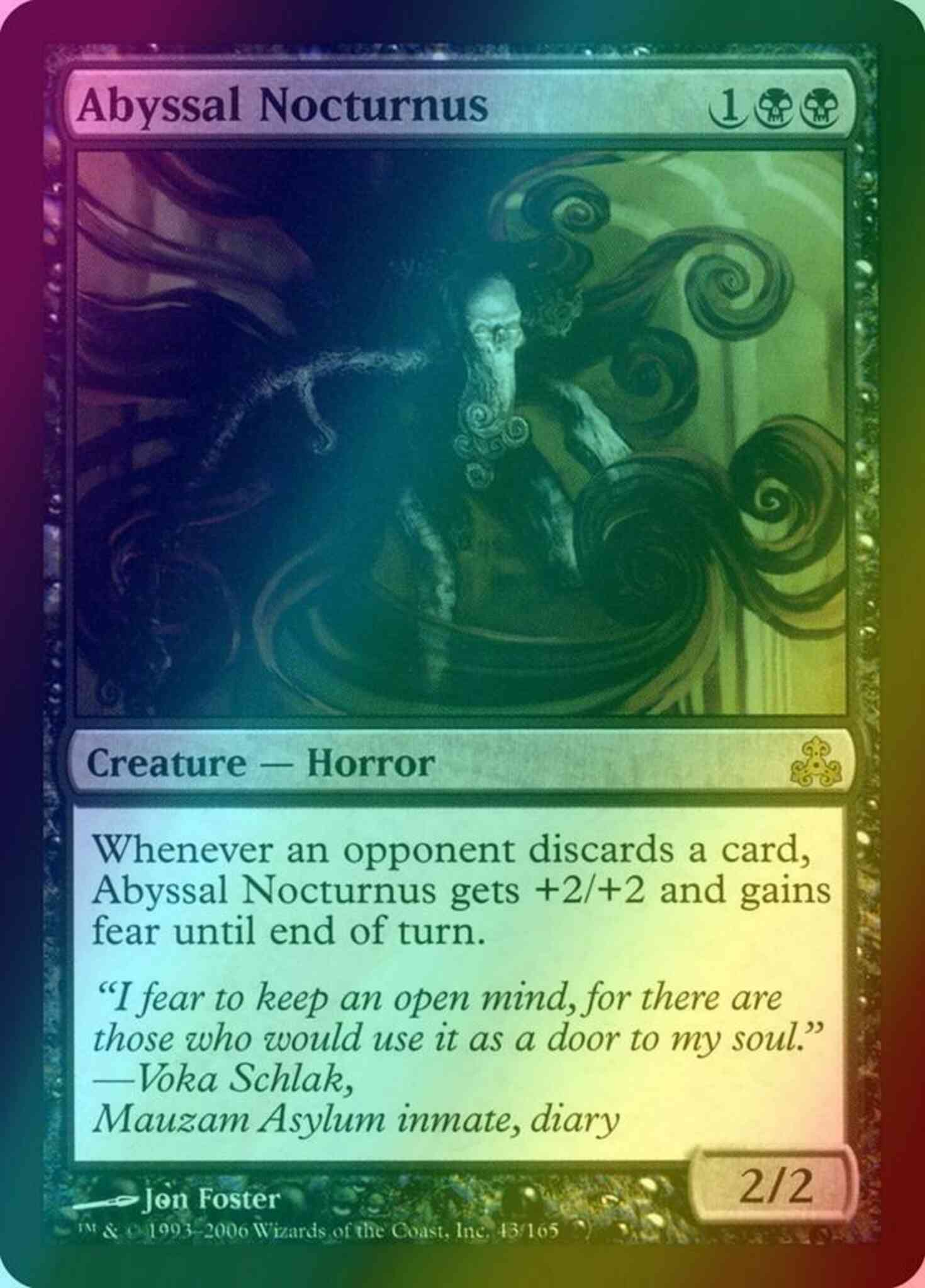 Abyssal nocturnus 43 – Magic Abyssal Nocturnus [43] [Guildpact] [Foil]