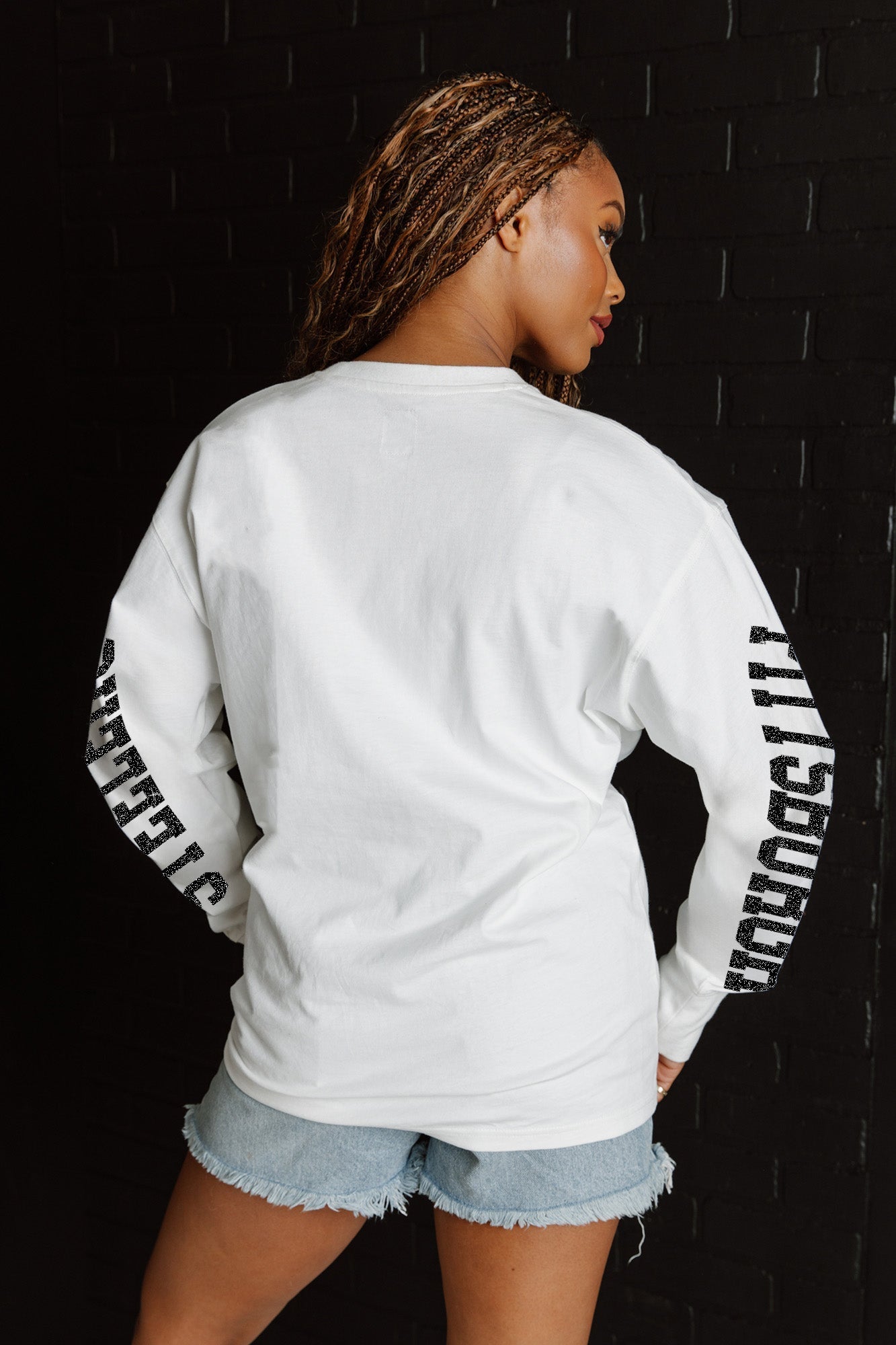 GC X NFL Pittsburgh Steelers Game Plan Oversized Midweight Long Sleeve Tee - view 6