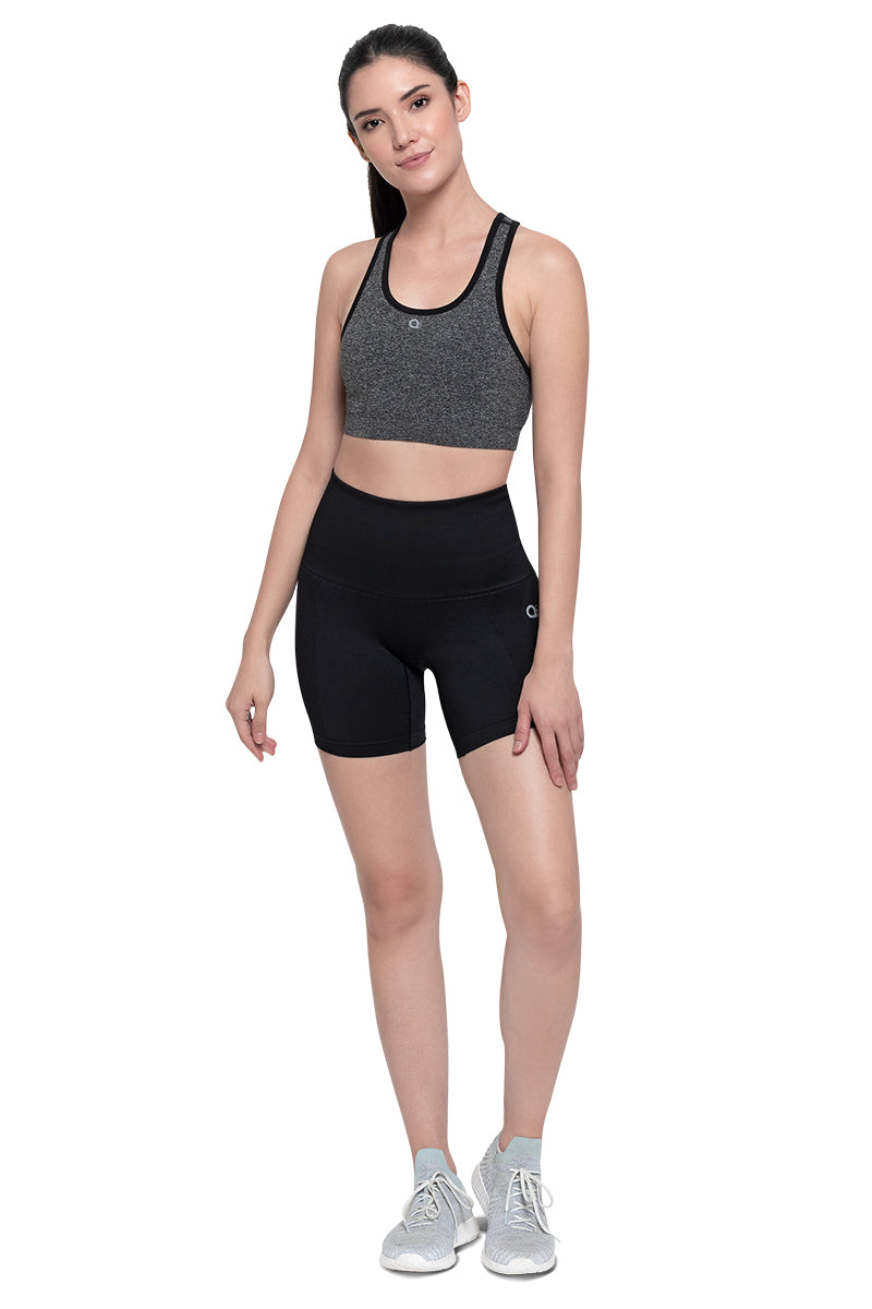 Amante Reversible Low Impact Sports Bra - Black - view 6