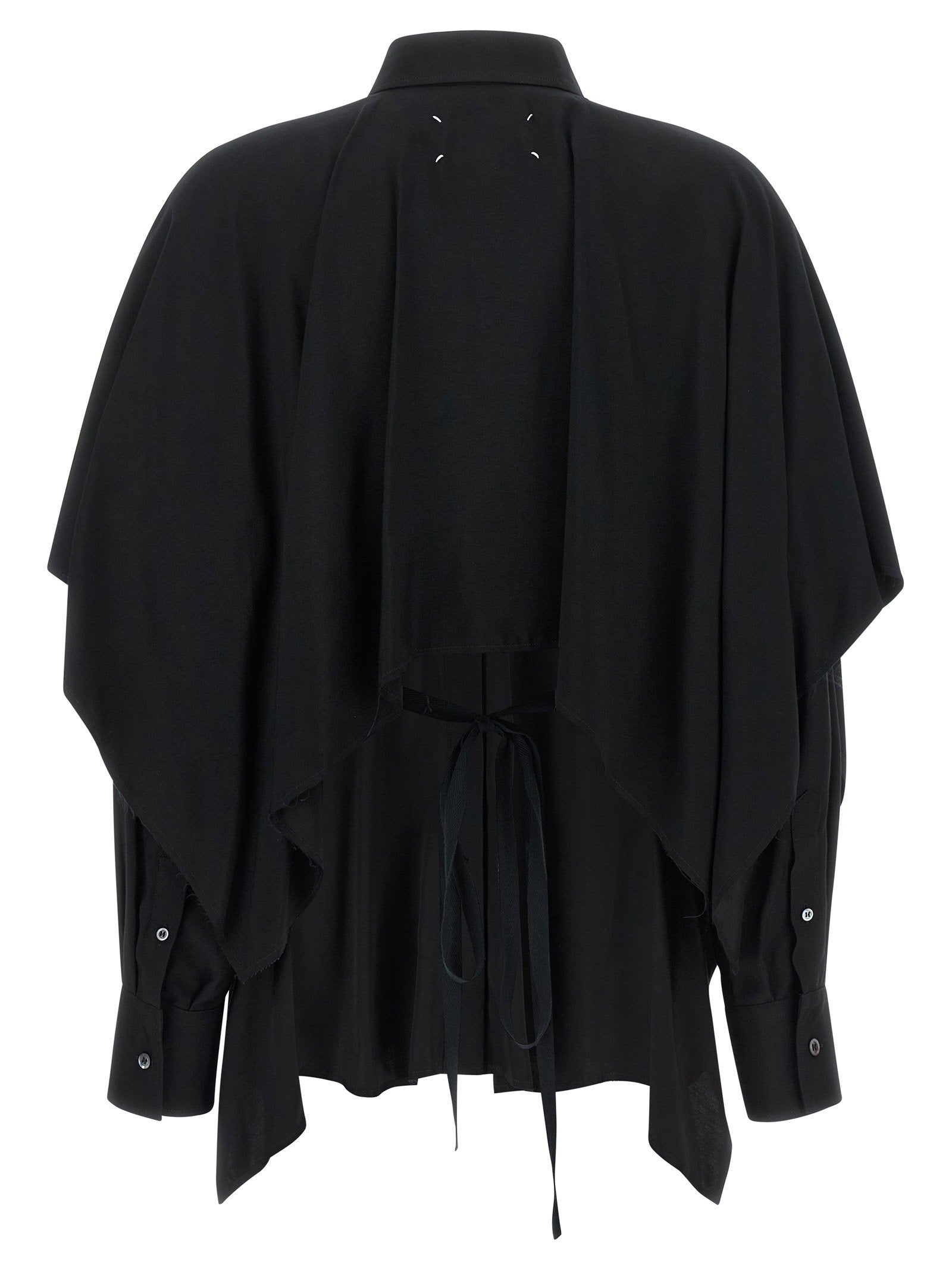 Maison Margiela Cape Shirt – 100% viscose - view 2