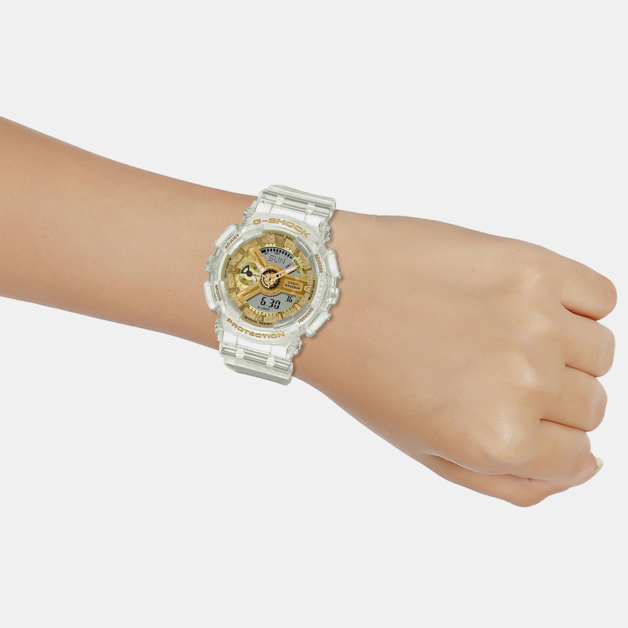 Casio G-Shock Women Women Quartz Gold Dial Analog-Digital Resin Watch G1400 - view 8