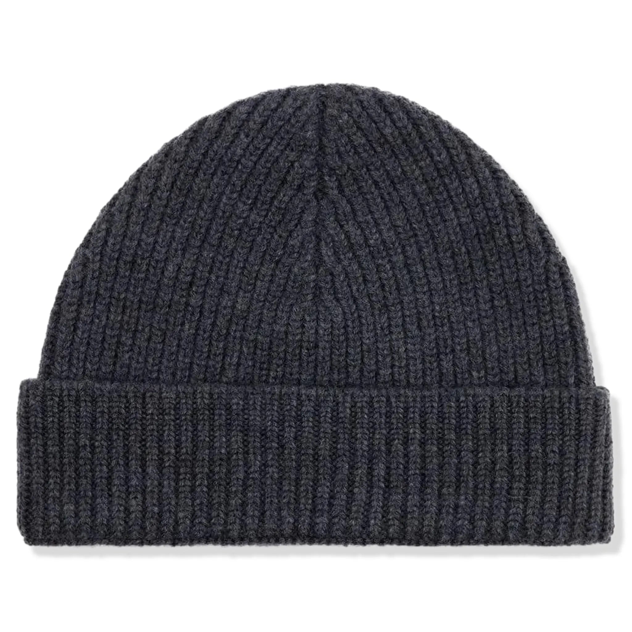 Ami Paris Red ADC Grey Beanie Hat - view 2