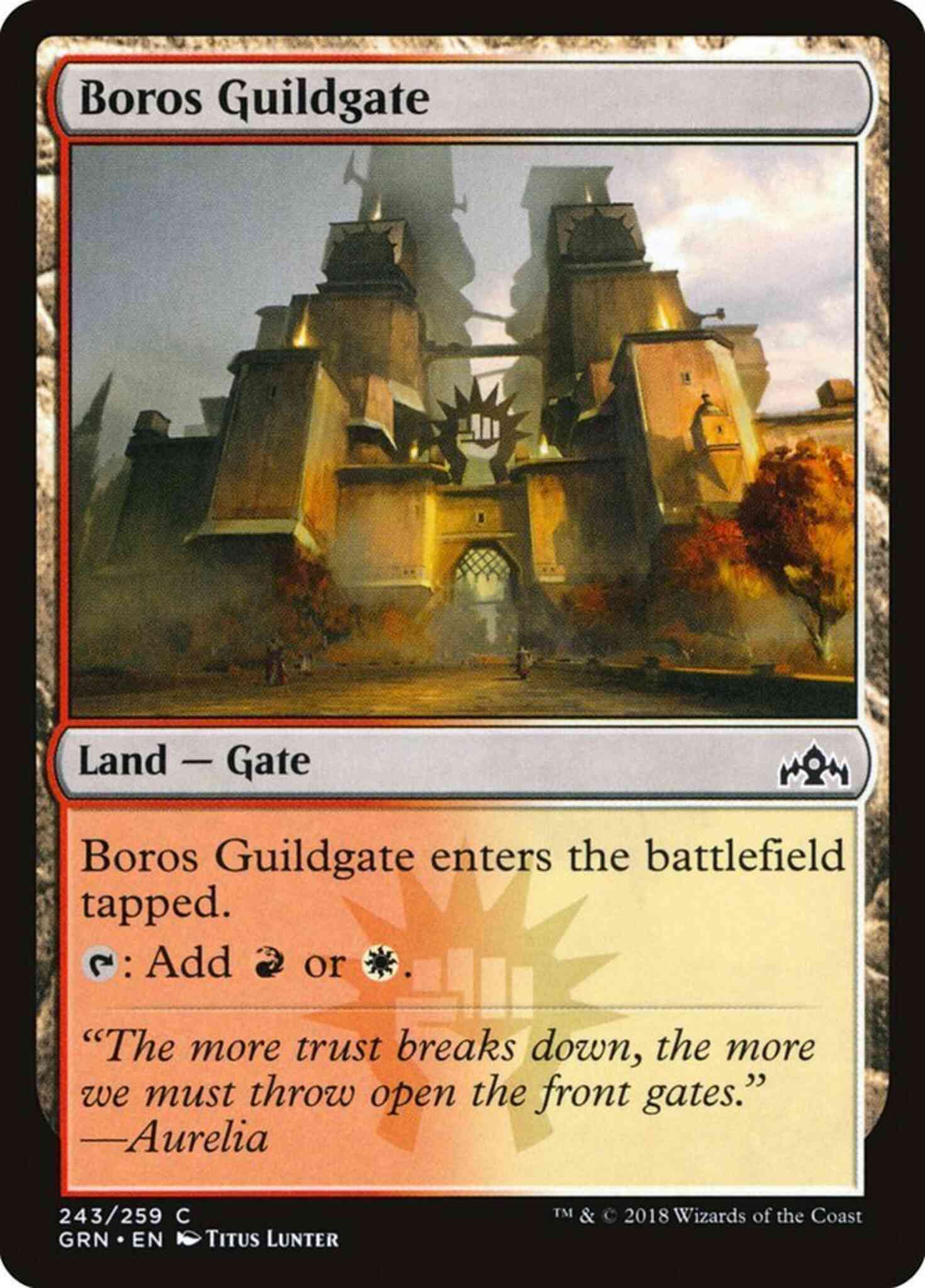 Boros guildgate 243 – Magic Boros Guildgate [243] [Guilds of Ravnica] [Non-Foil]