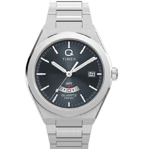 Timex Q Timex Black Round Dial Analog Men's Watch 39mm TW2Y12100UJ