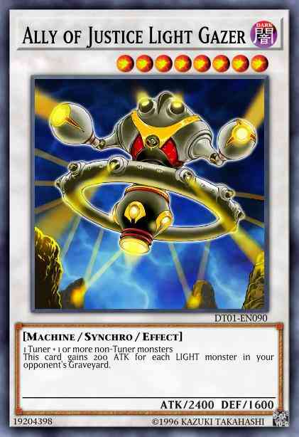 Yu-Gi-Oh! Ally of Justice Light Gazer - TSHD-EN096 - Super Rare - Unlimited