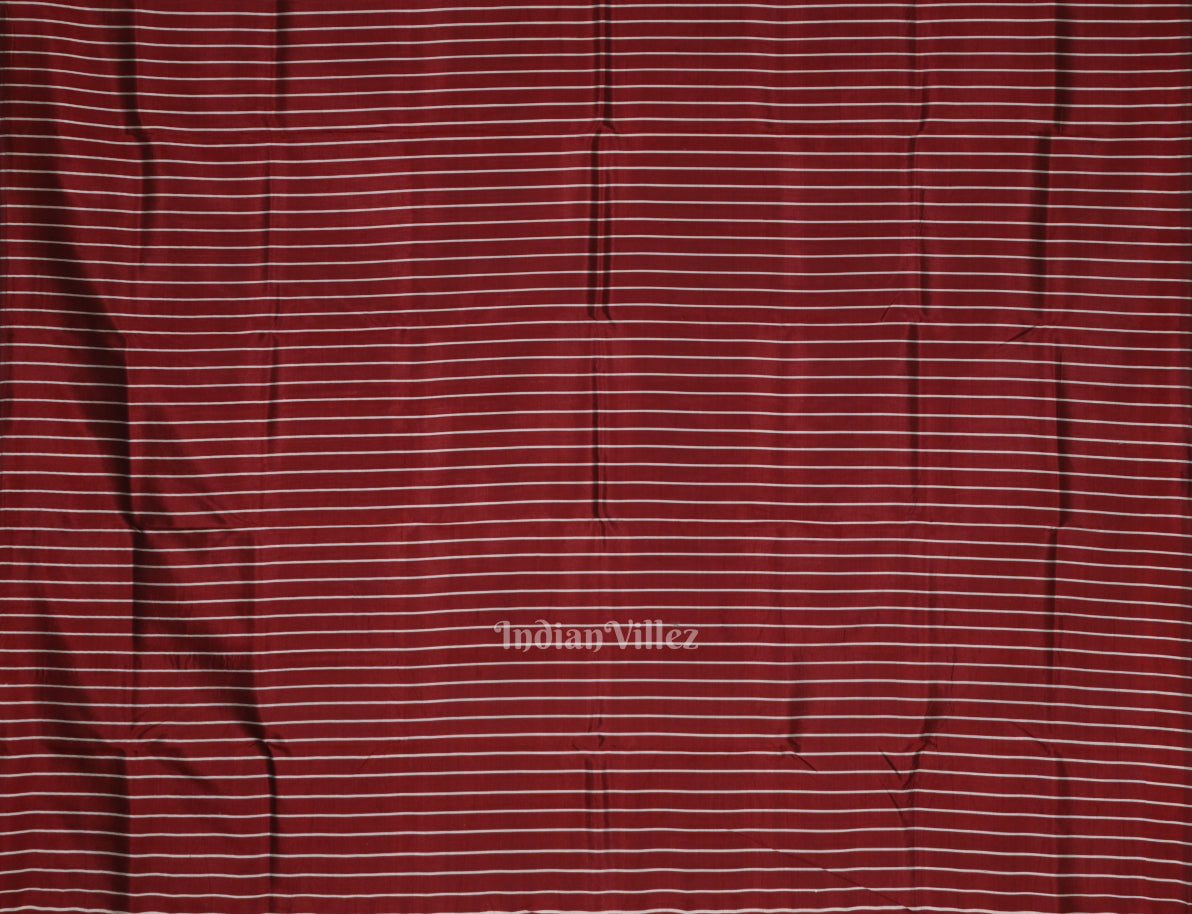 IndianVillèz Gray Maroon Butterfly Designer Contemporary Silk Saree - view 5