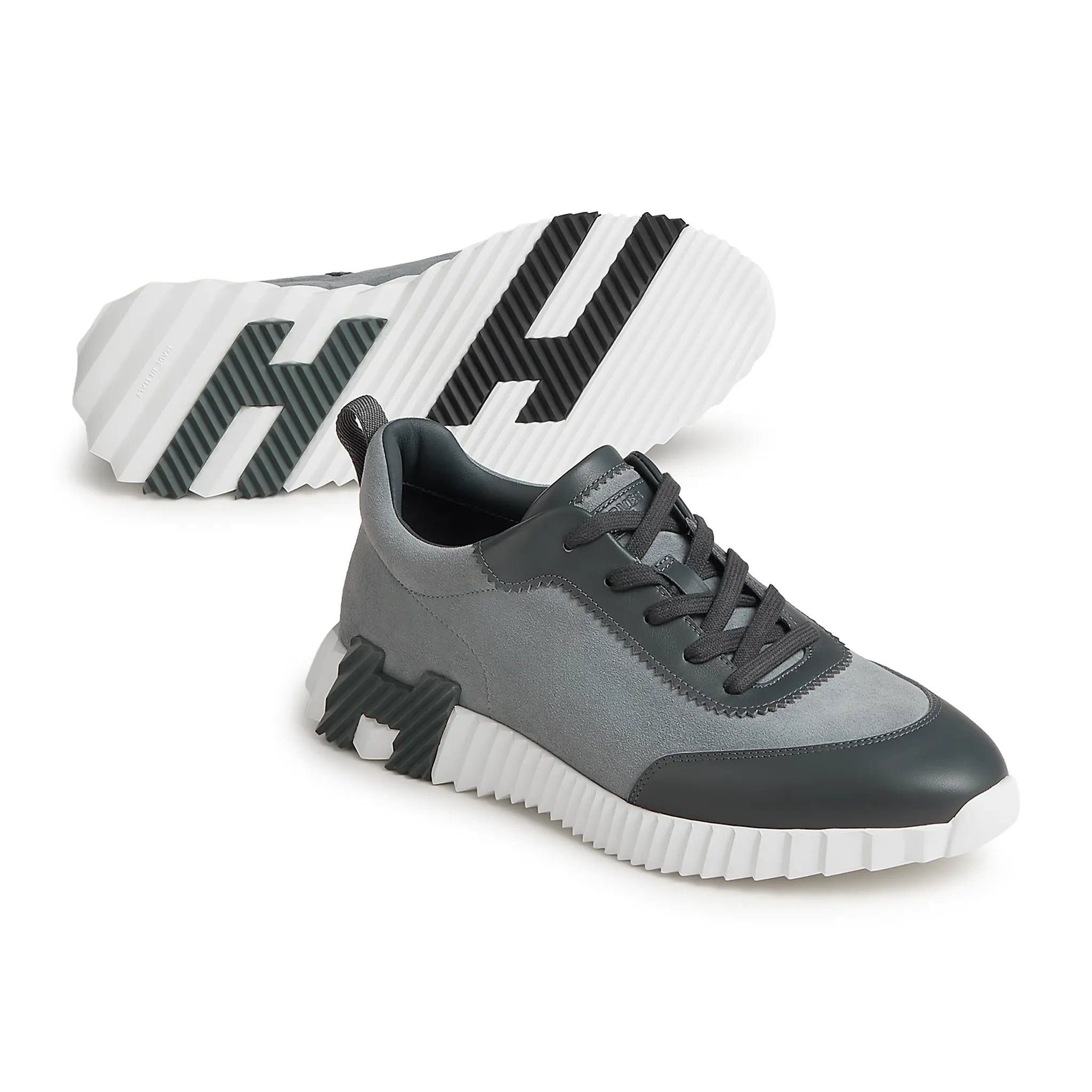 Hermès Paris Bouncing Sneaker Gris Orage - view 2