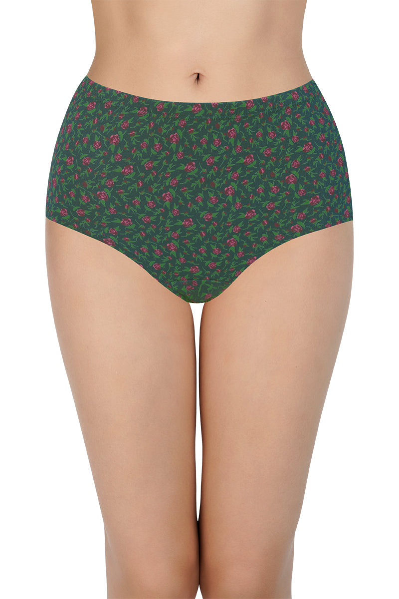 every de 100% Cotton Full Brief Panty Pack (Pack of 3) - D027 - Multi - view 2