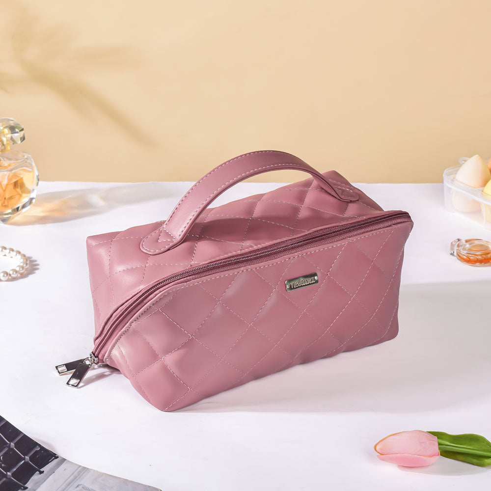 Nestasia Makeup Pouch Organiser Pink Large Capacity - view 2