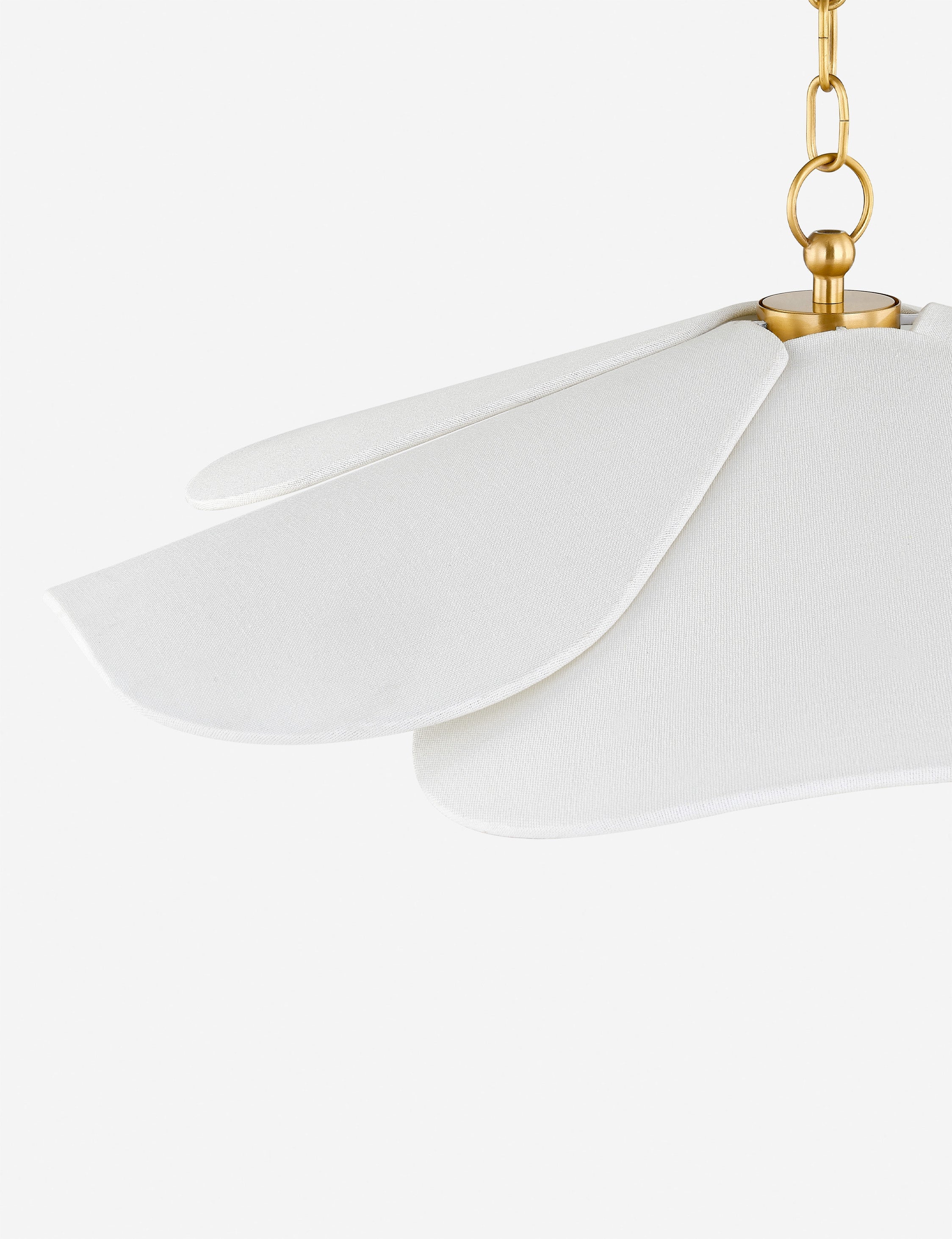 Lulu and Georgia Thessaly Pendant Light – Brass - view 2