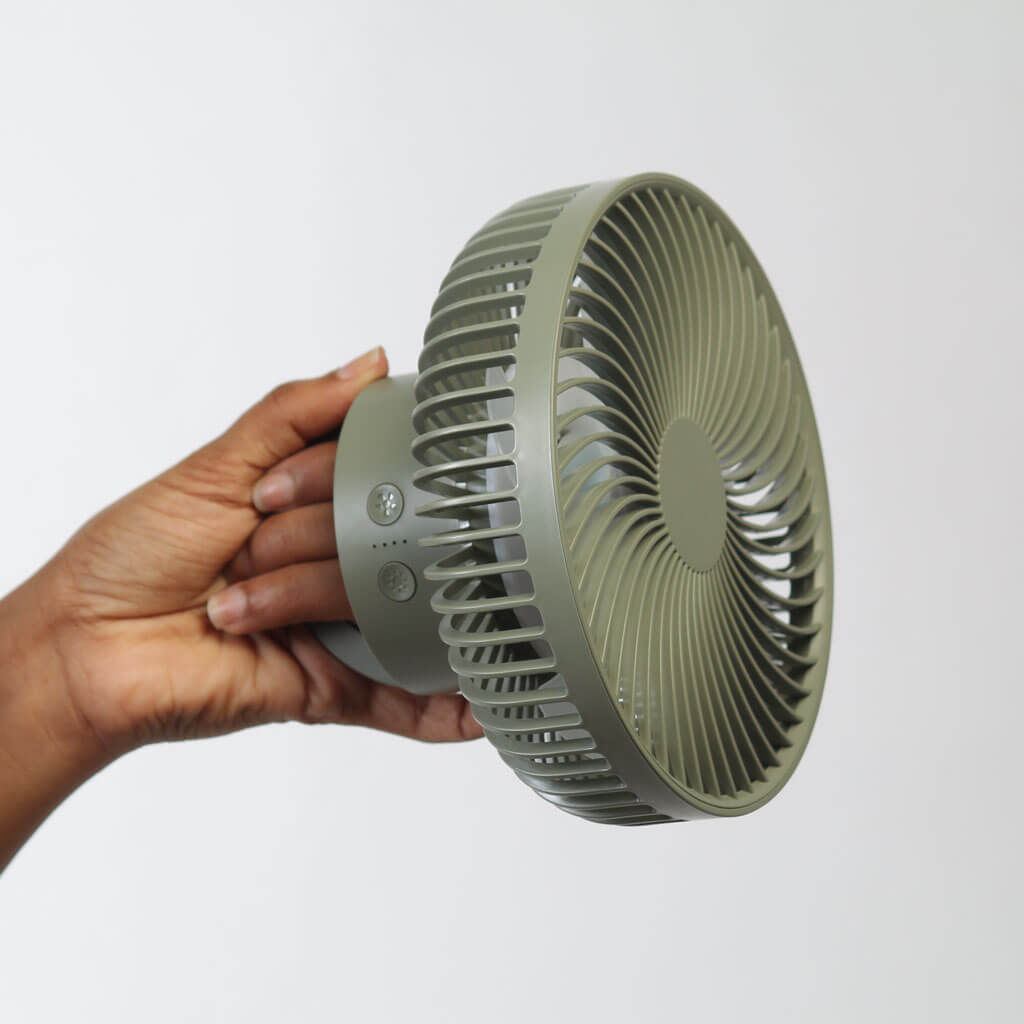 Porffitto Portable Tripod Fan With Lamp - view 11