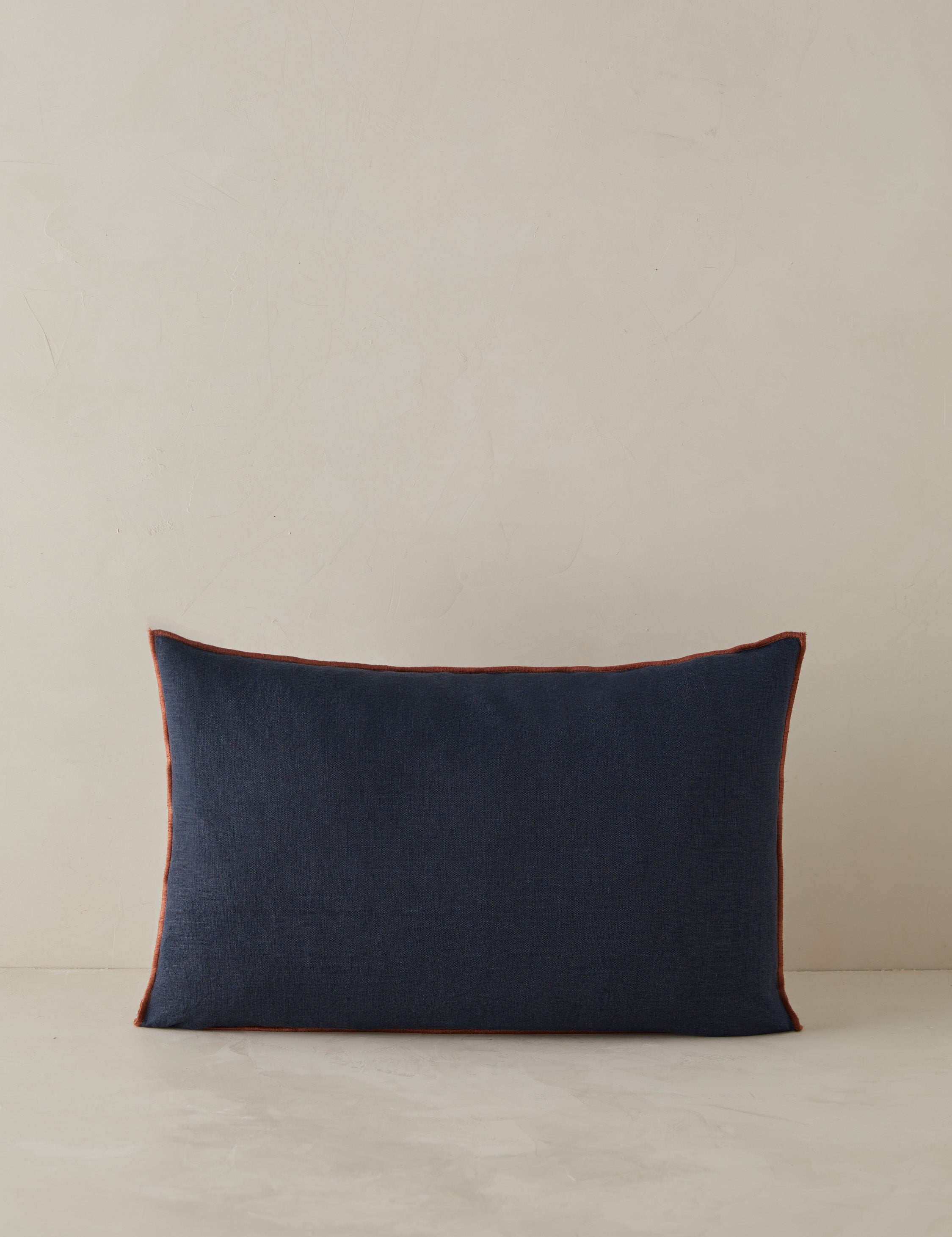 Lulu and Georgia Carys Contrast Linen Pillow - view 23