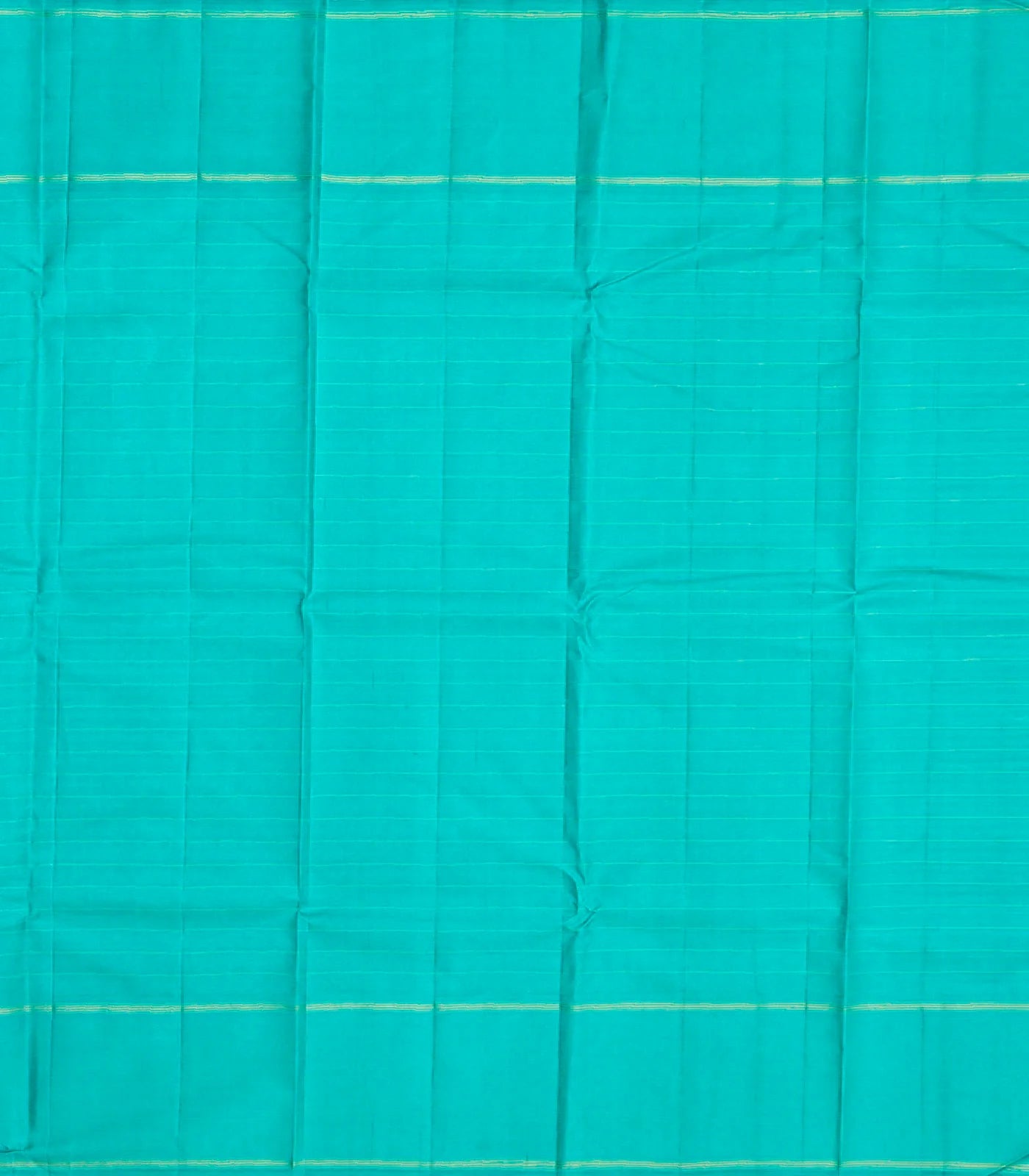 RmKV Blue Handloom Korvai Kanchipuram Silk Saree With Checks - view 4
