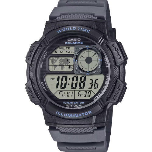 Casio Youth Black Dial Unisex 45mm D393