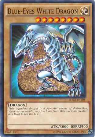 Yu-Gi-Oh! Blue-Eyes White Dragon (SDDC art) - LDK2-ENK01 - Common - Unlimited
