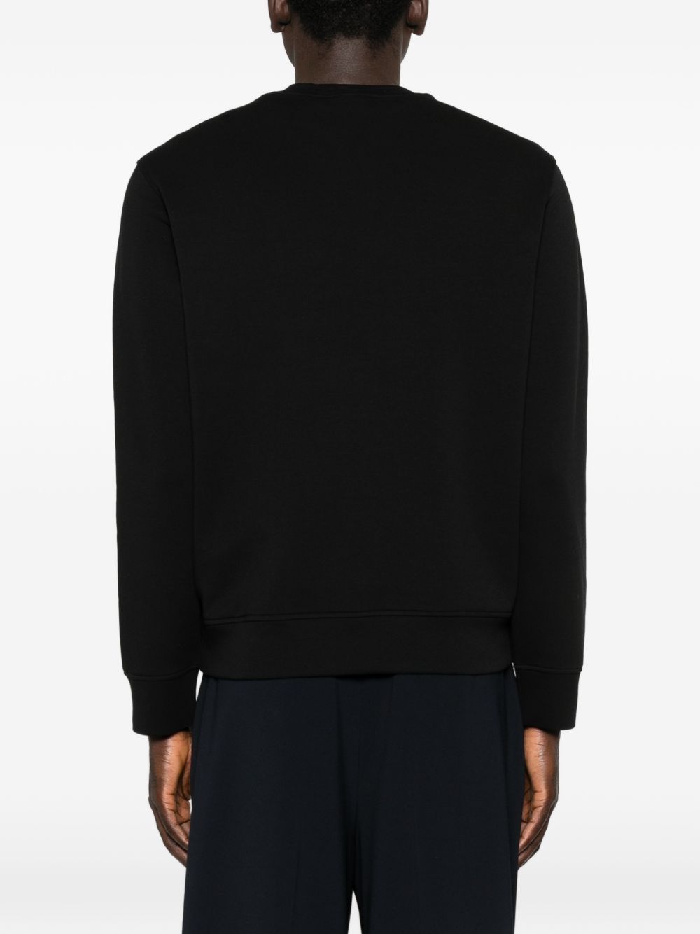 Emporio Armani Logo cotton sweatshirt - view 2