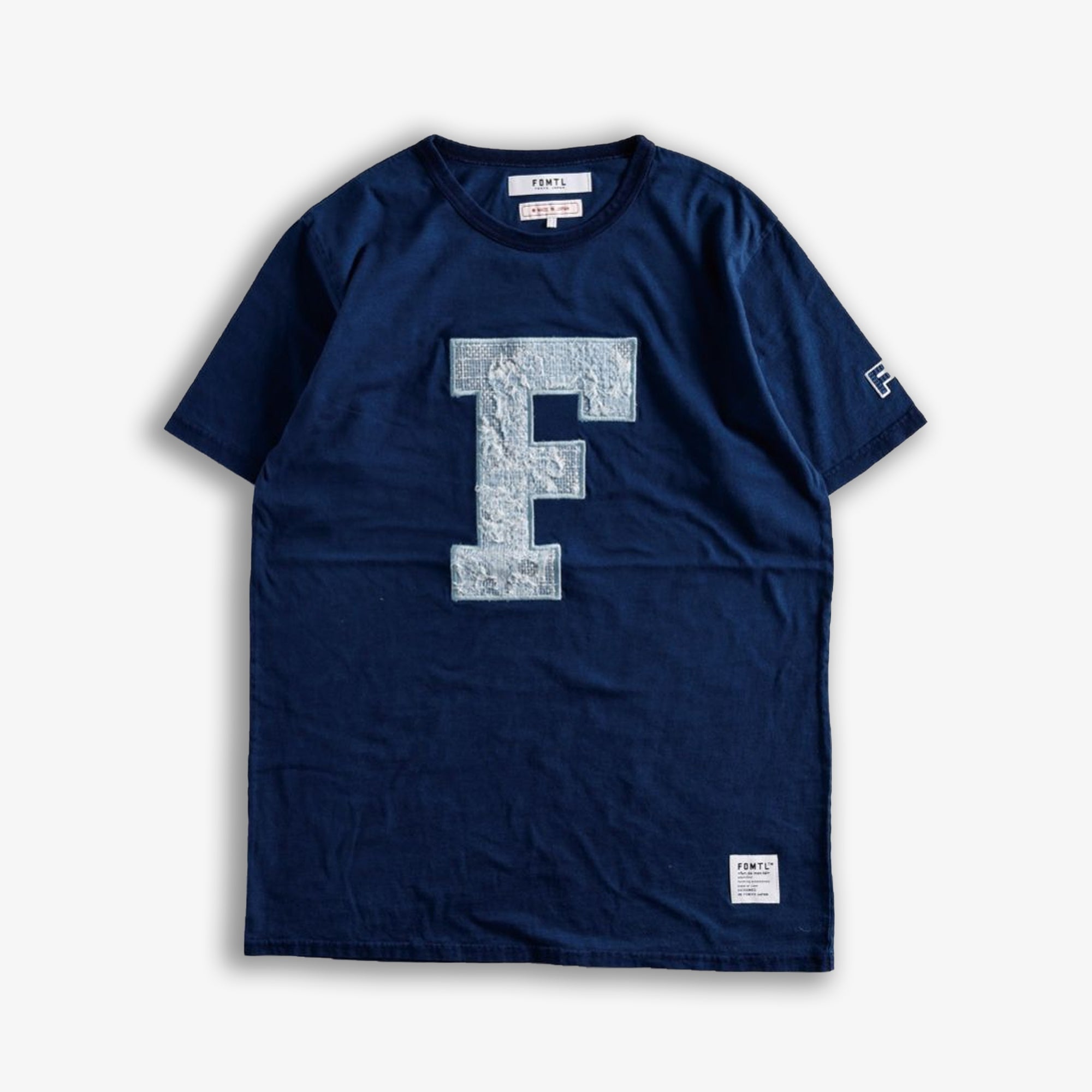 Fdmtl | F Patch Indigo Tee 23ss { Navy - view 2