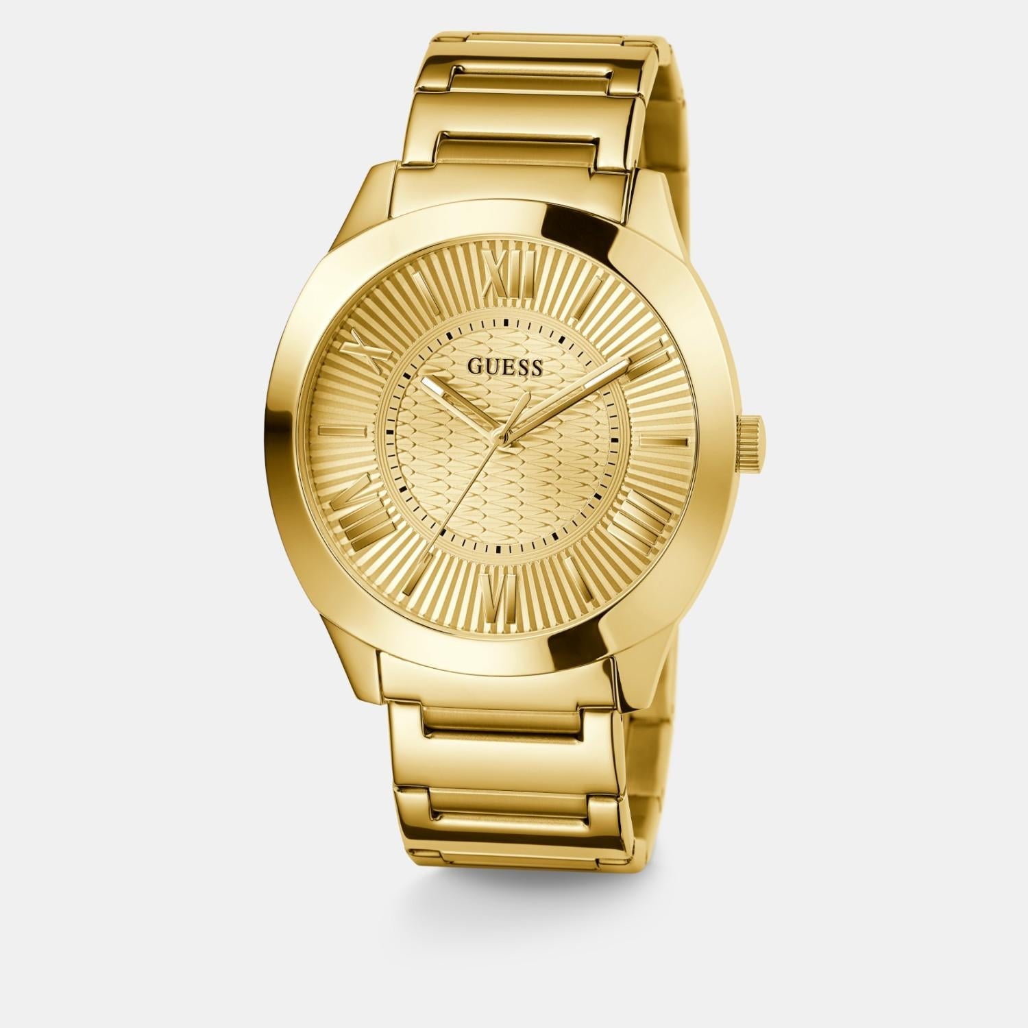 Guess Dress Men Quartz Champagne Dial Analog Stainless Steel Watch GW0727G1 - view 2