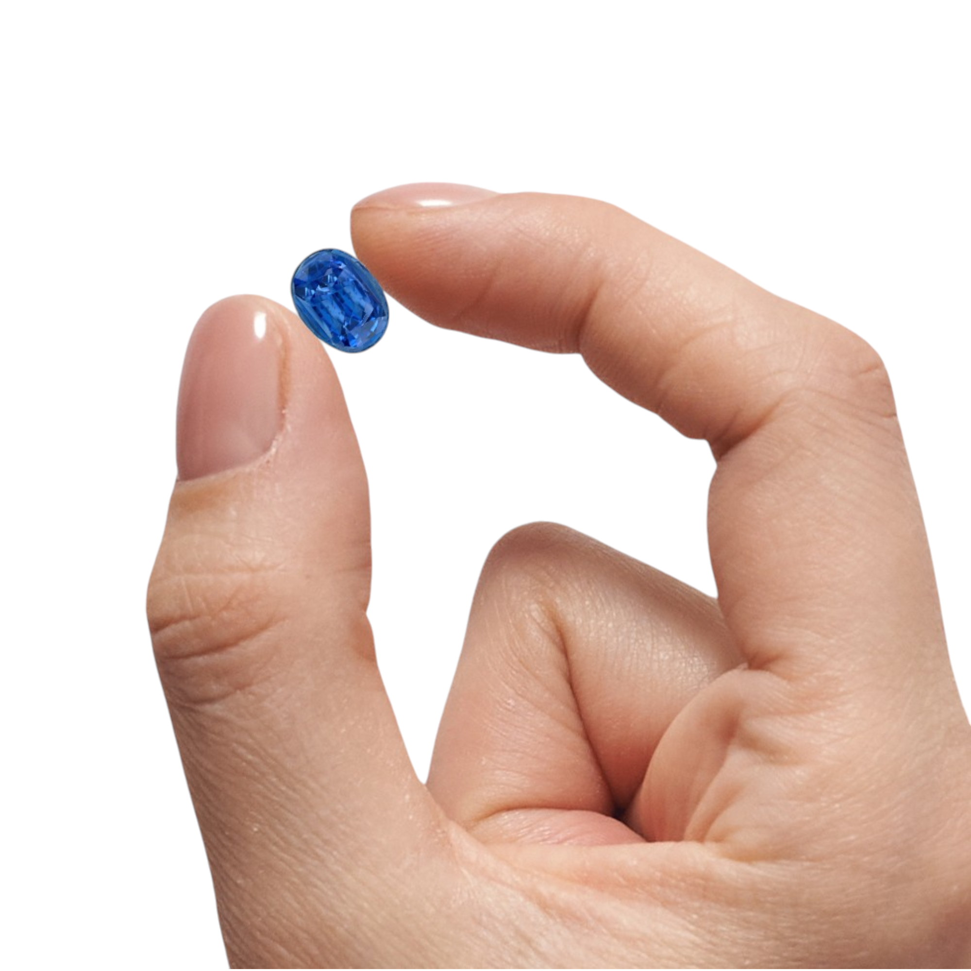 Gemsmantra Blue Sapphire (6.14 Ratti, 5.59 Carat) - view 2