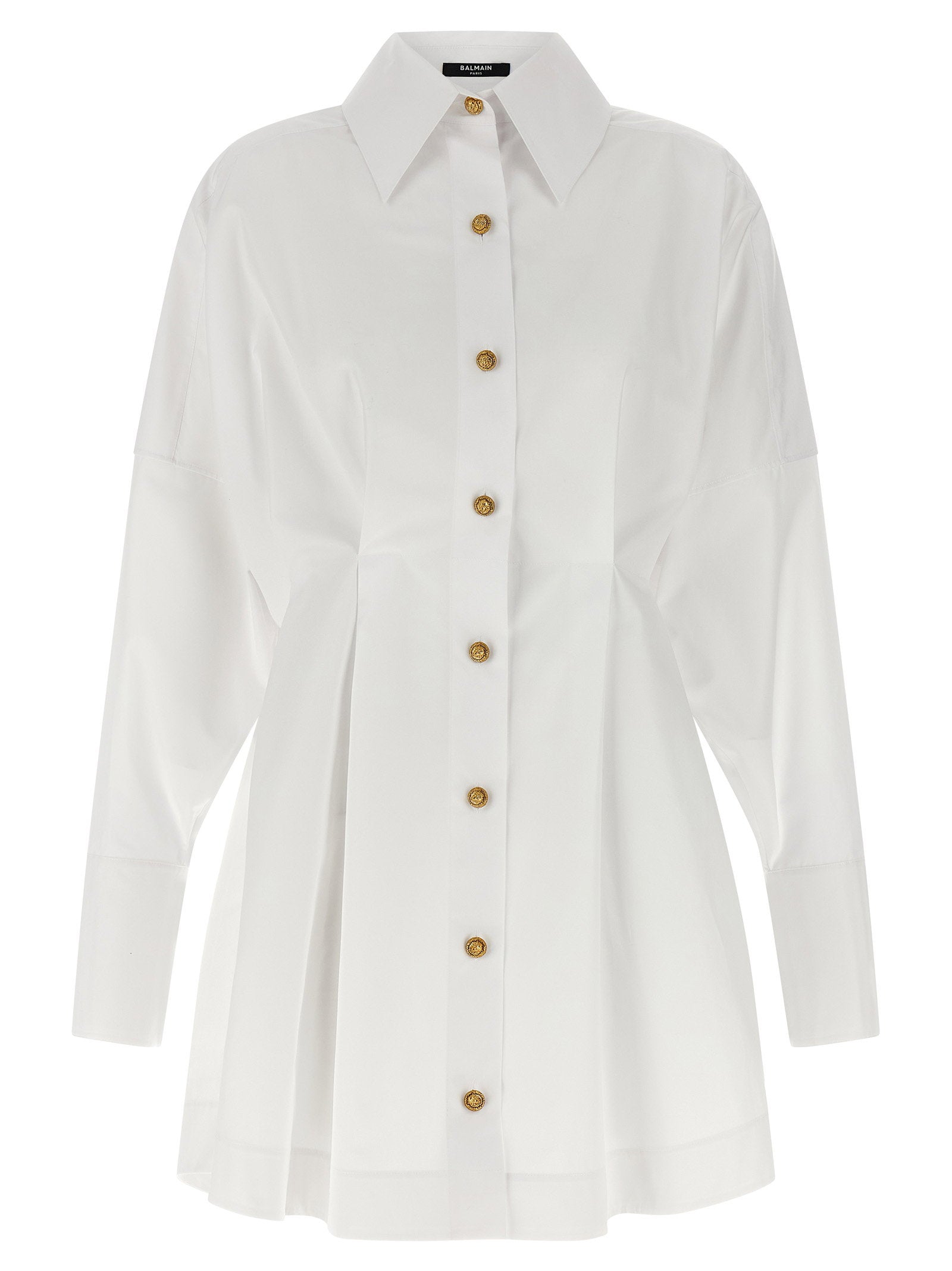 Balmain Chemisier Dress – 100% cotton