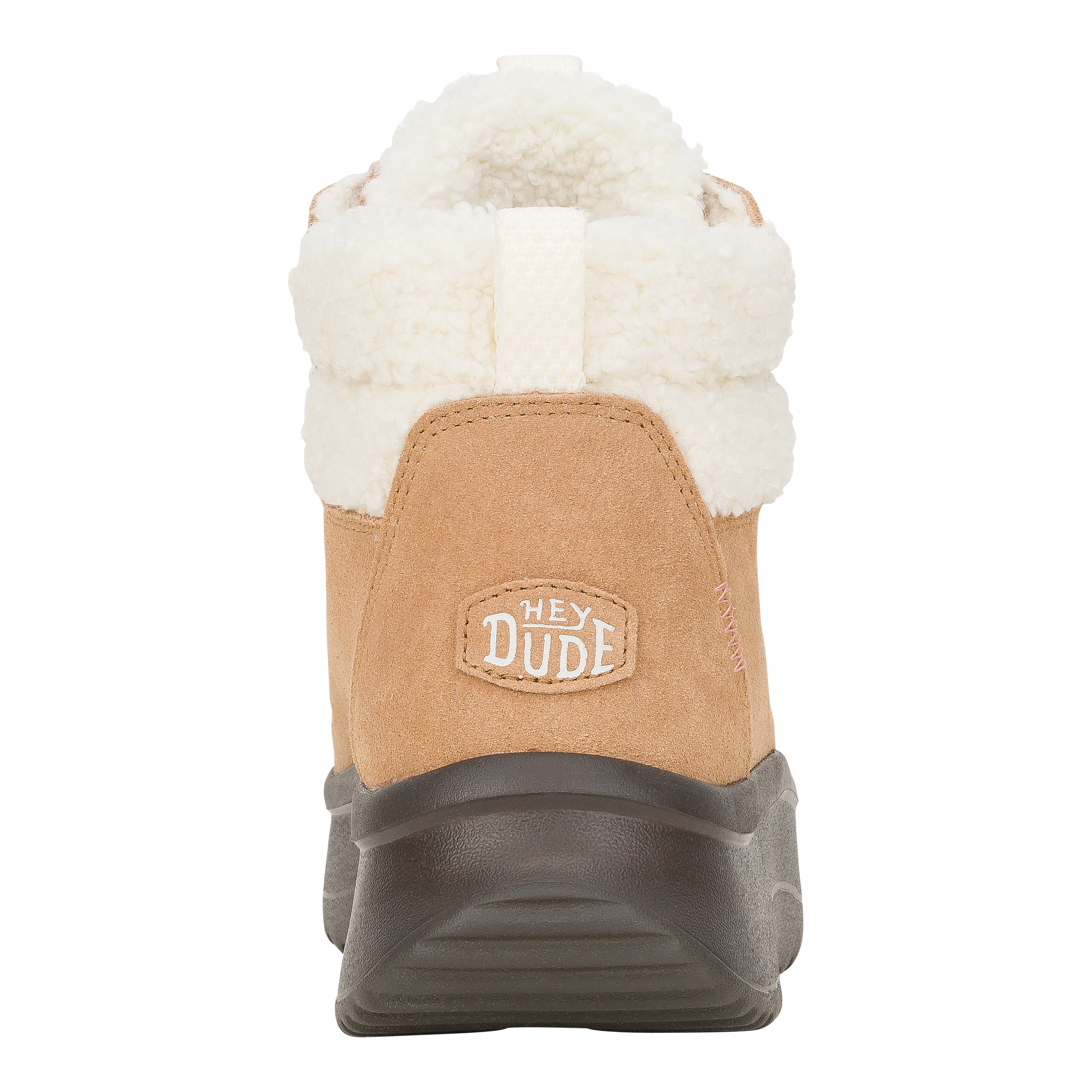 HEYDUDE shoes Wendy Peak Apres Suede Cozy - Chestnut/Black - view 6