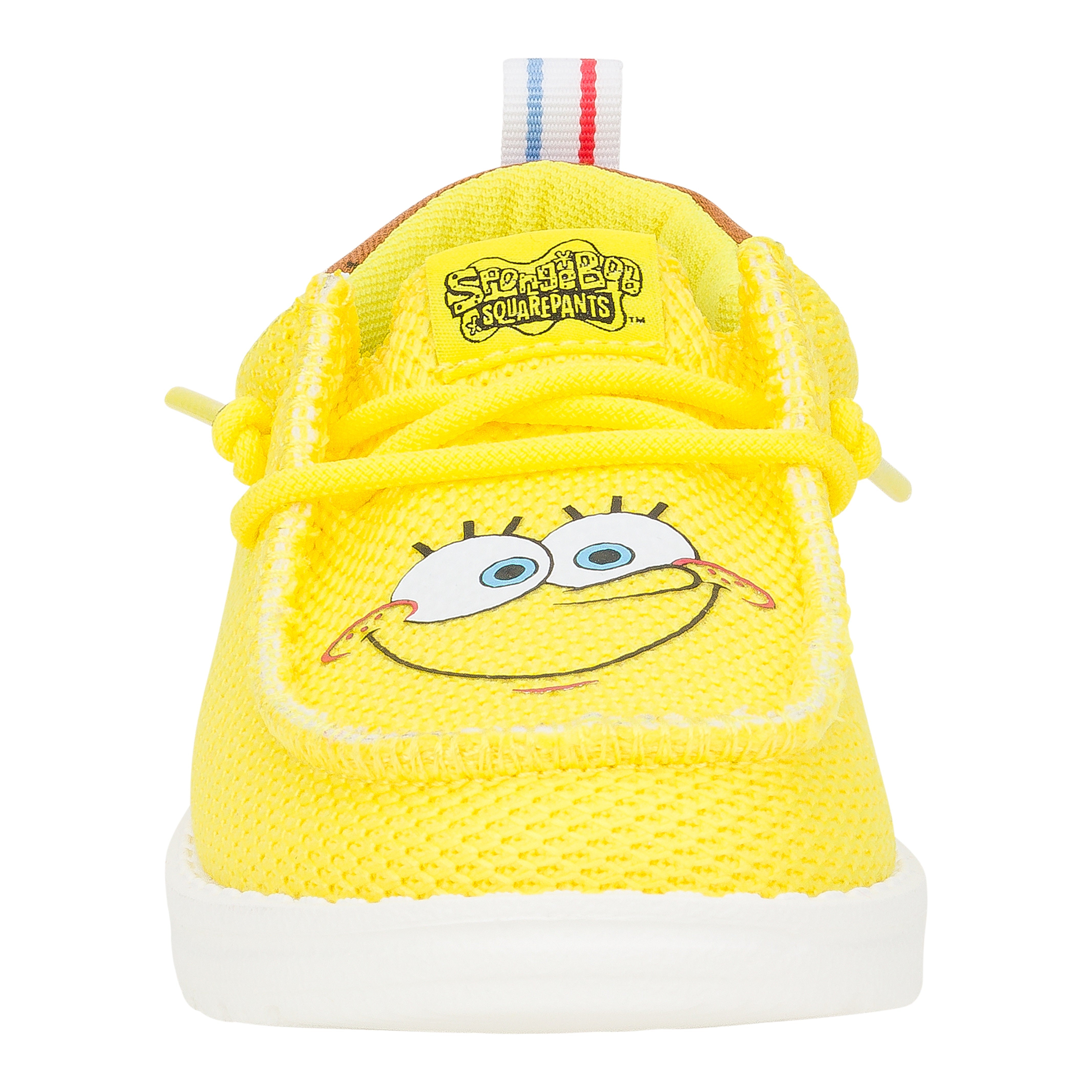 HEYDUDE shoes Wally Funk Youth SpongeBob - Brown/Yellow - view 5