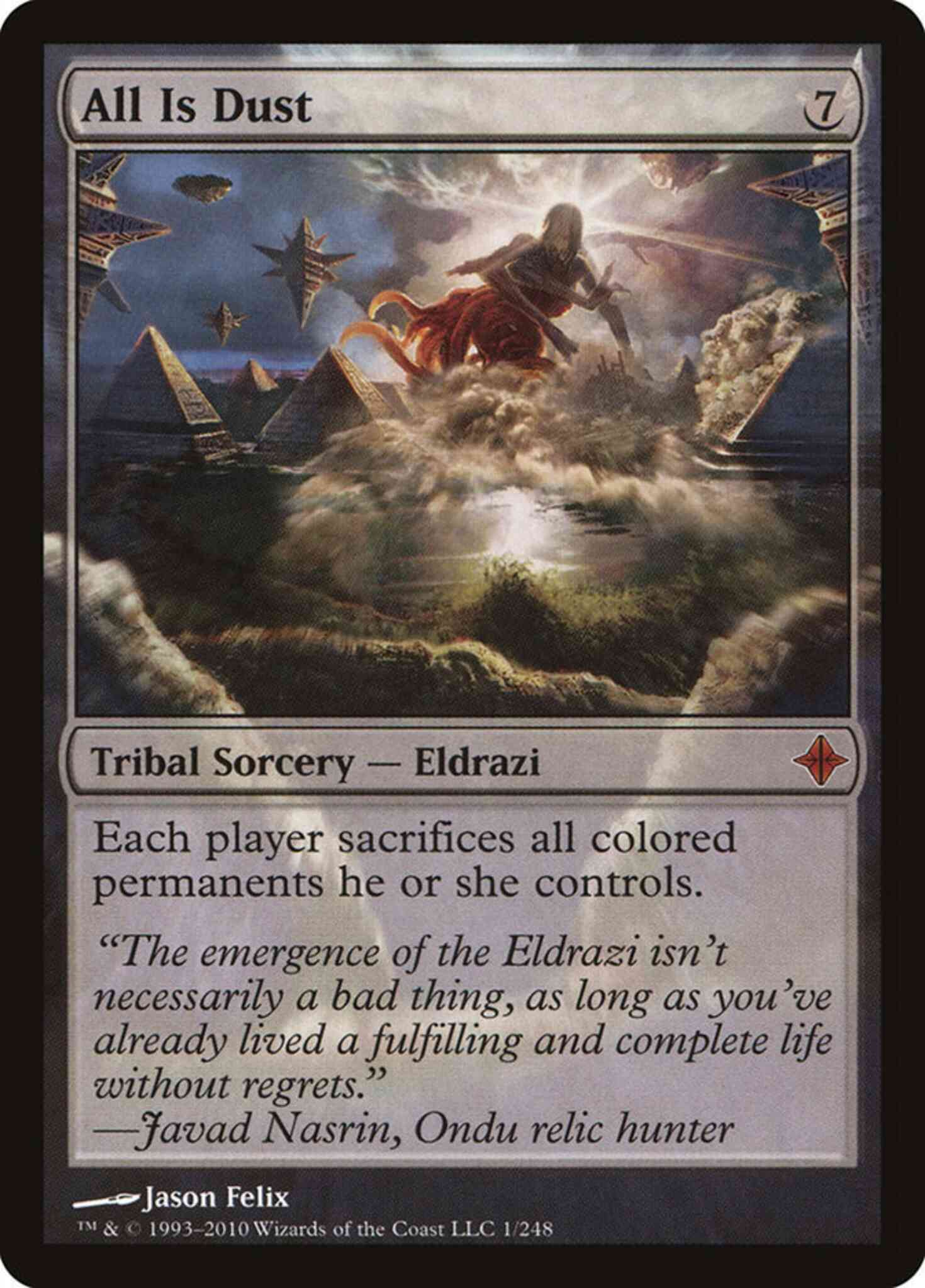 Magic All Is Dust [1] [Rise Of The Eldrazi] [Non-Foil]