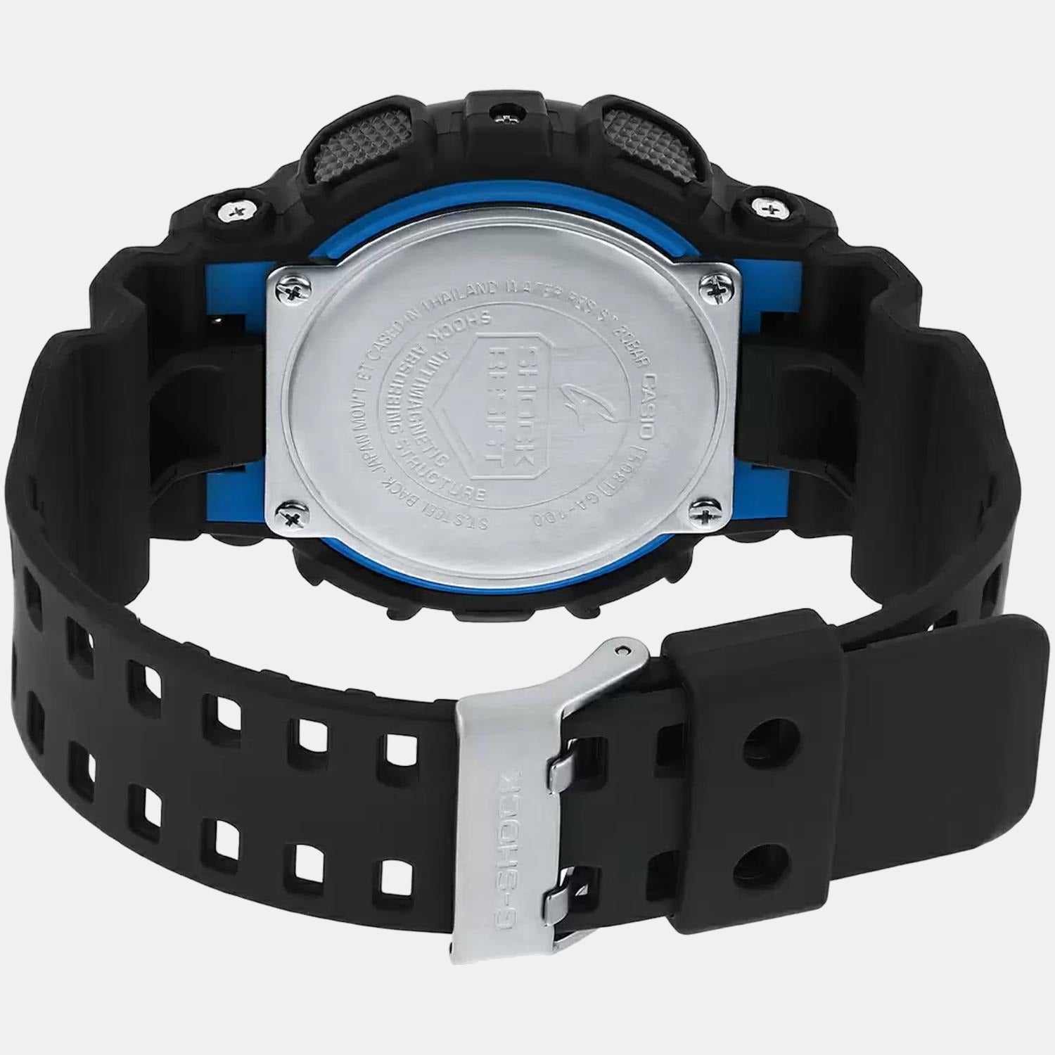 Casio G-Shock Men Quartz Blue Dial Analog-Digital Resin Watch G271 - view 5