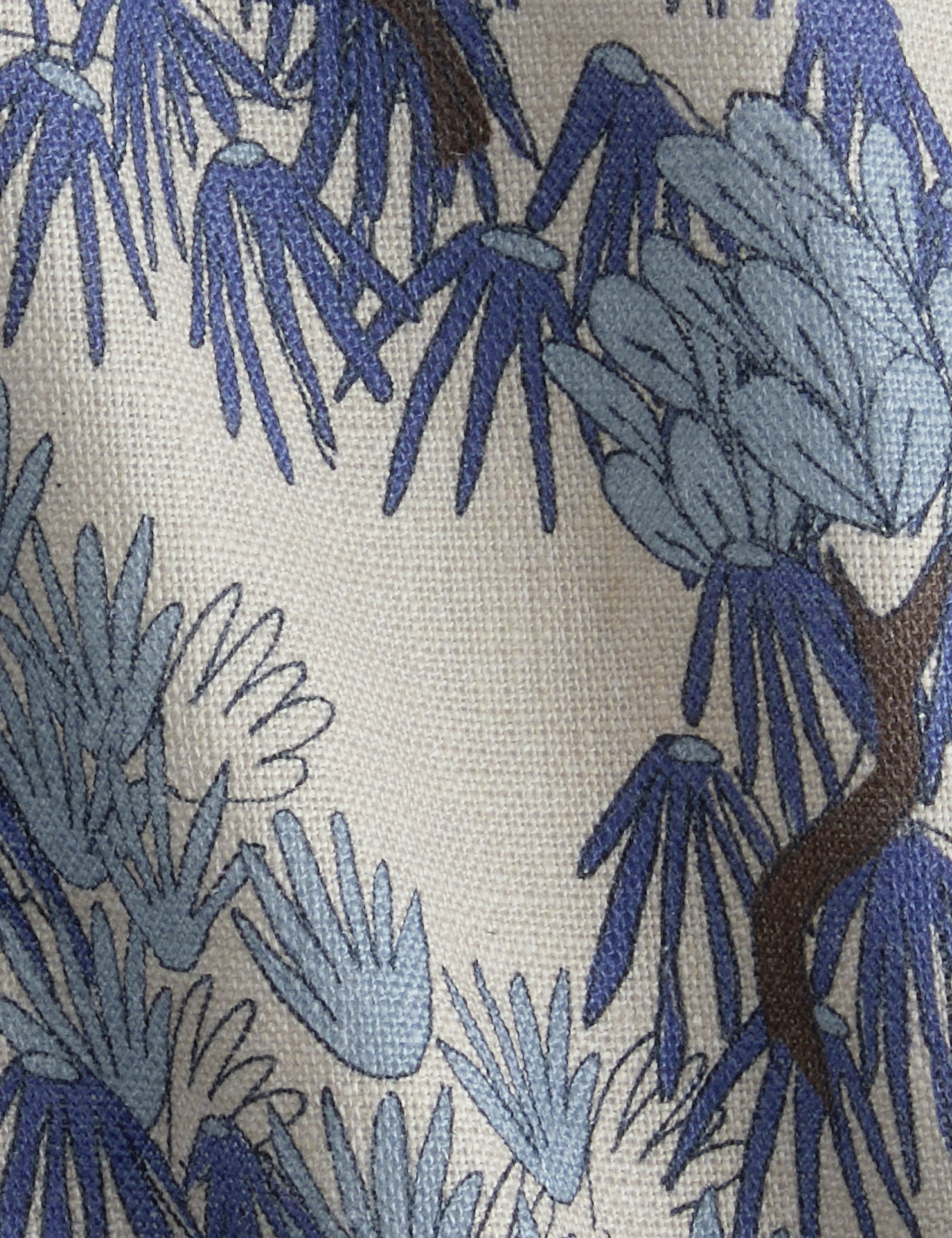 Lulu and Georgia Garden Walk Linen Fabric by Sarah Sherman Samuel - view 7