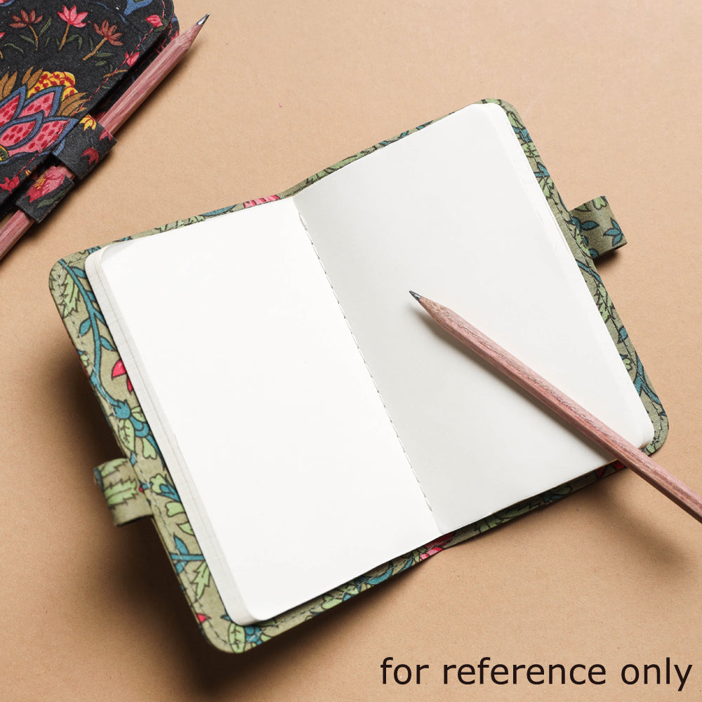 SUKRITI INPRINT Black - Sukriti Handmade Classic Notebook with Pencil (Small) - view 2