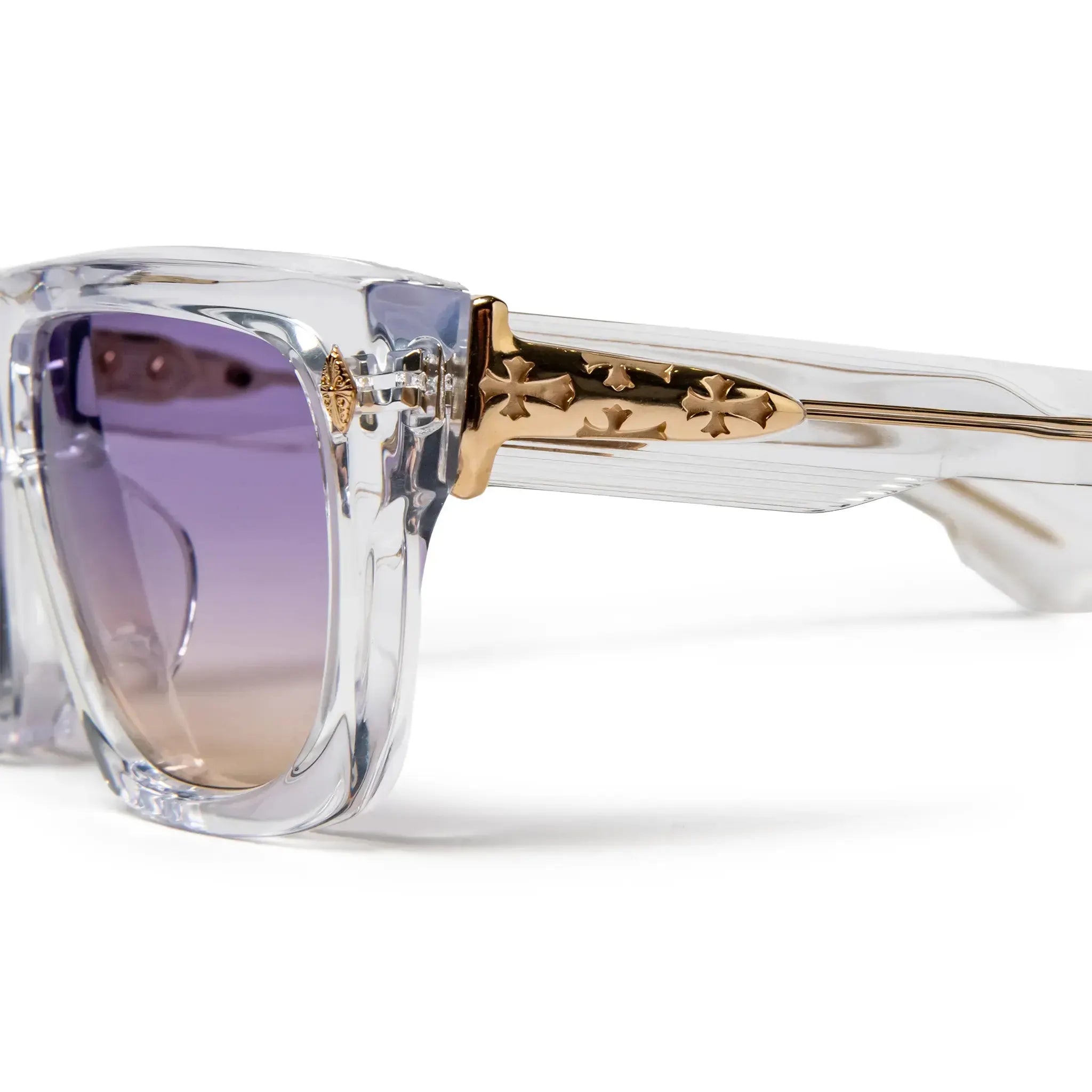 Chrome Hearts Charismadick Crystal Sunglasses - view 7
