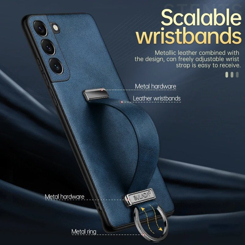Million Cases Wristband Leather Shockproof Business Case - Samsung - view 6