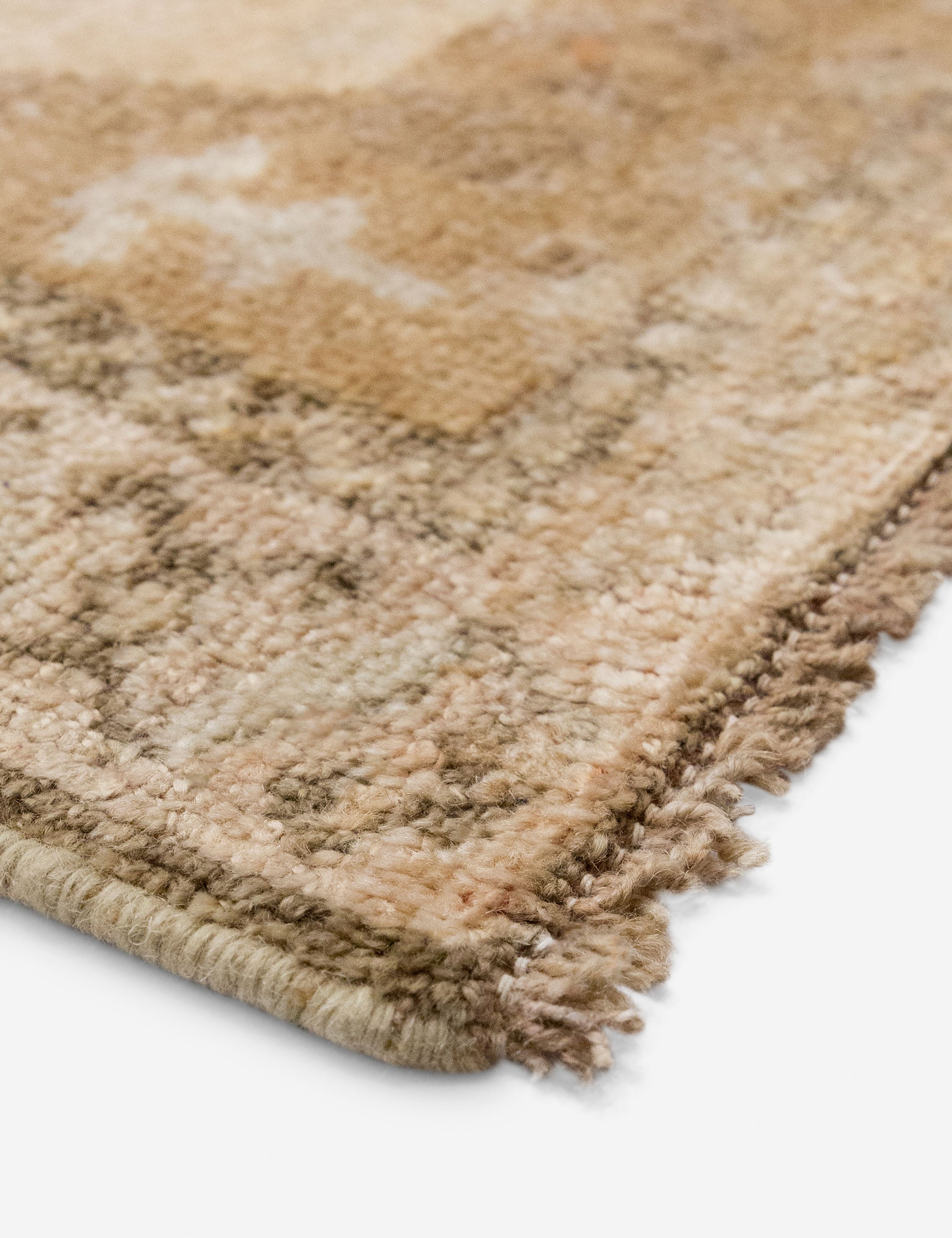 Lulu and Georgia Vintage Turkish Hand-Knotted Wool Runner Rug No. 299, 4'7" x 16' - view 2