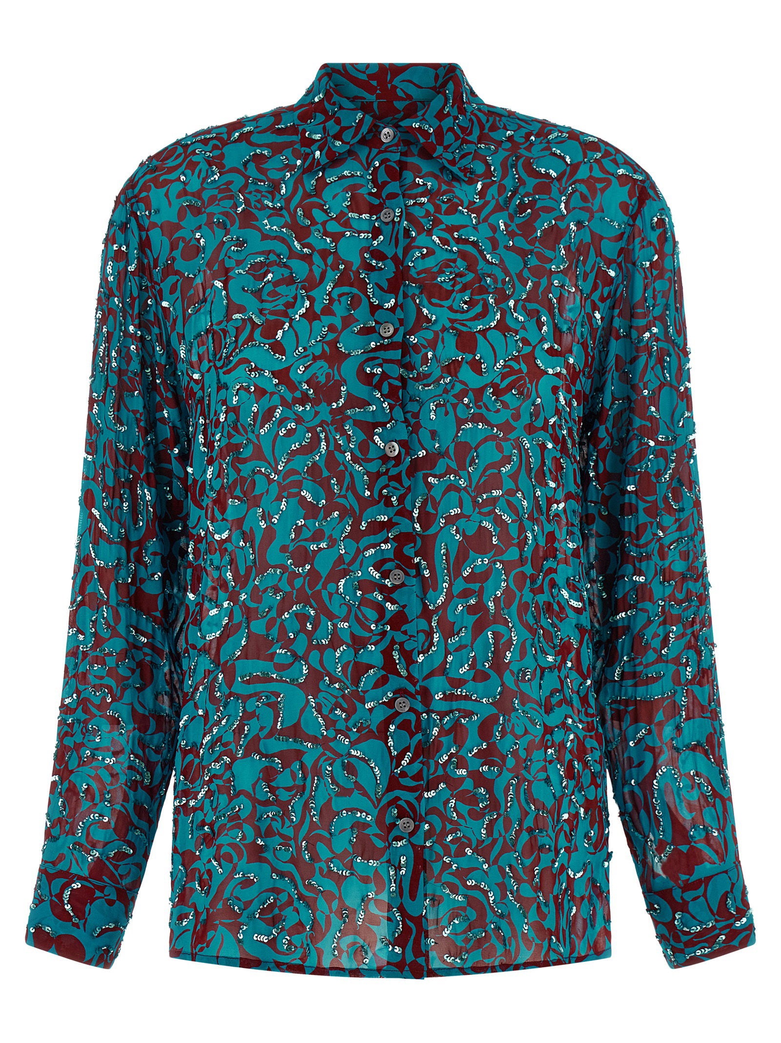 Dries Van Noten Clavelly Shirt – 100% viscose