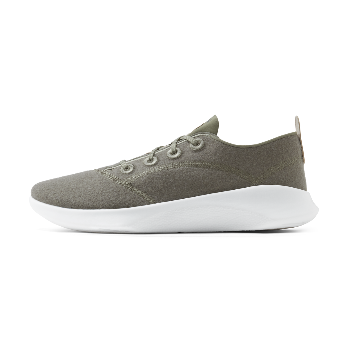 Allbirds Women's SuperLight Wool Runners - Rugged Green (Blizzard Sole) - view 2