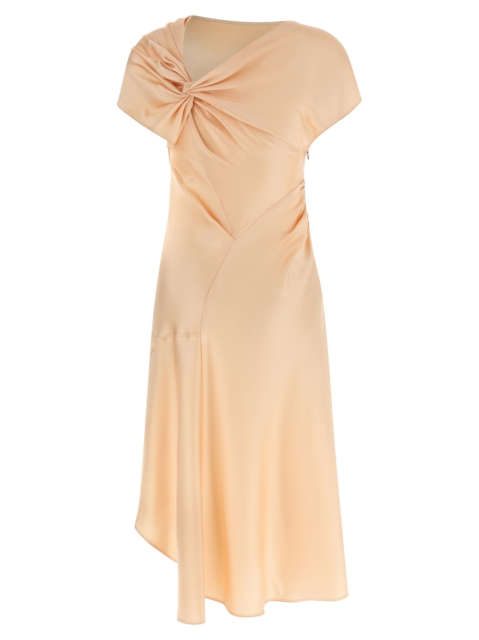 Victoria Beckham Asymmetric Twist Dress – 71% acetate 29% viscose - view 2