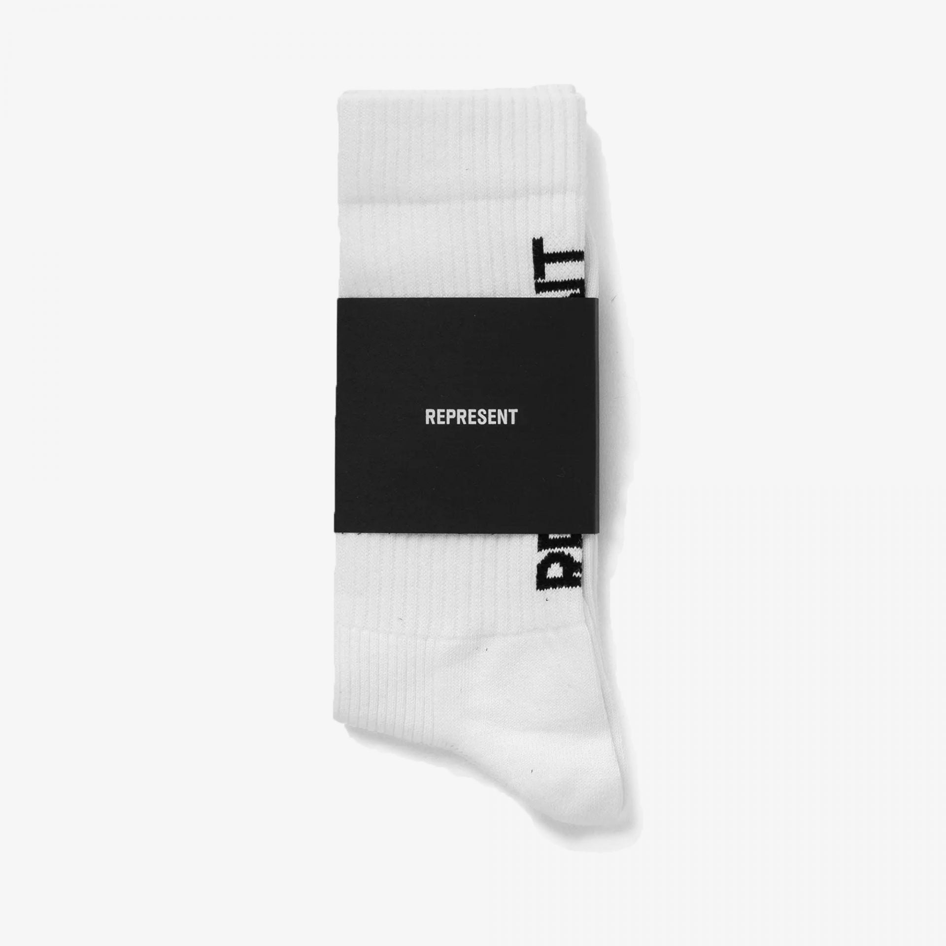 Socks white – Represent | SOCKS { WHITE